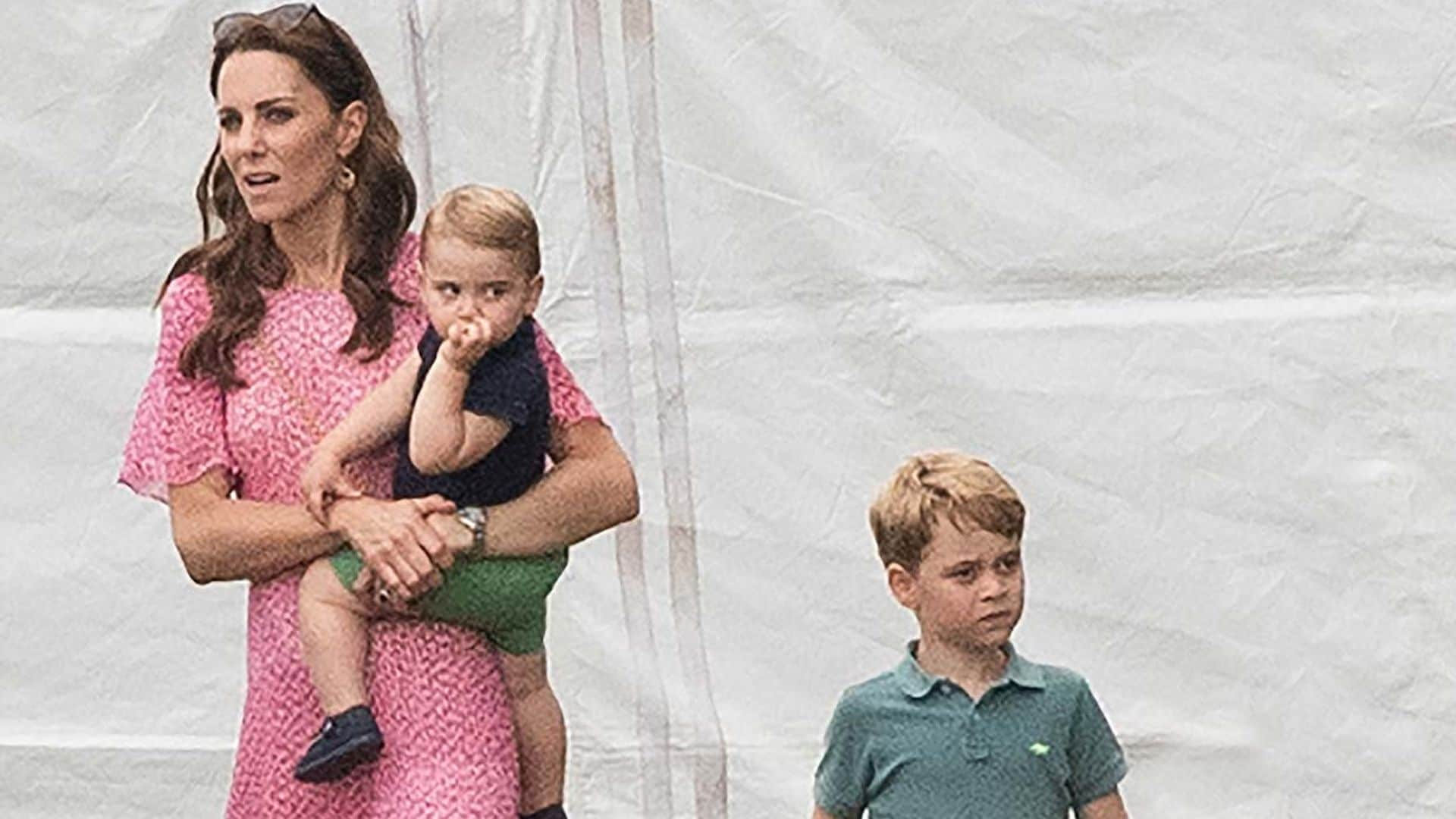 El pique de George de Cambridge con su hermano Louis