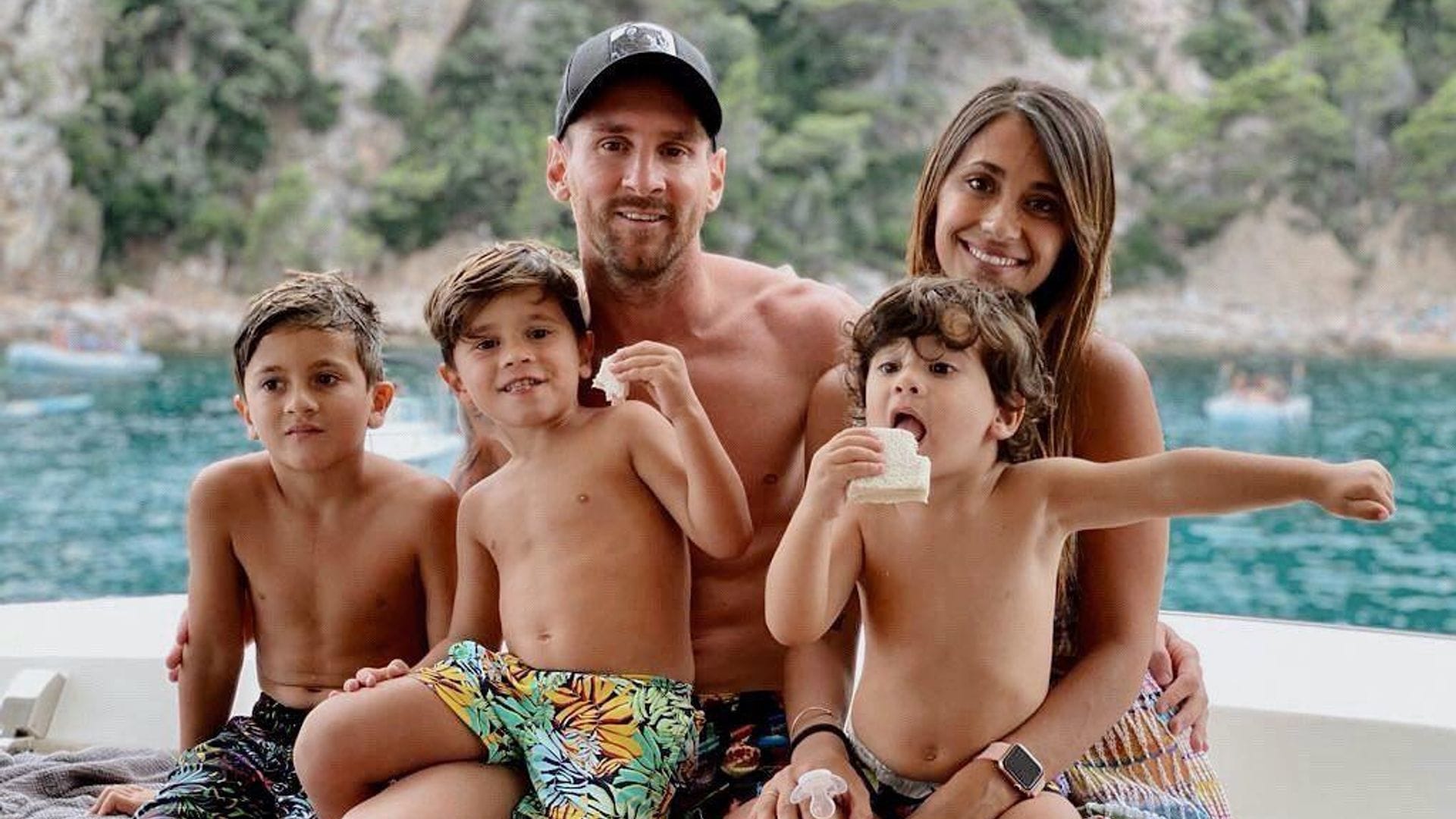 leo messi y su familia