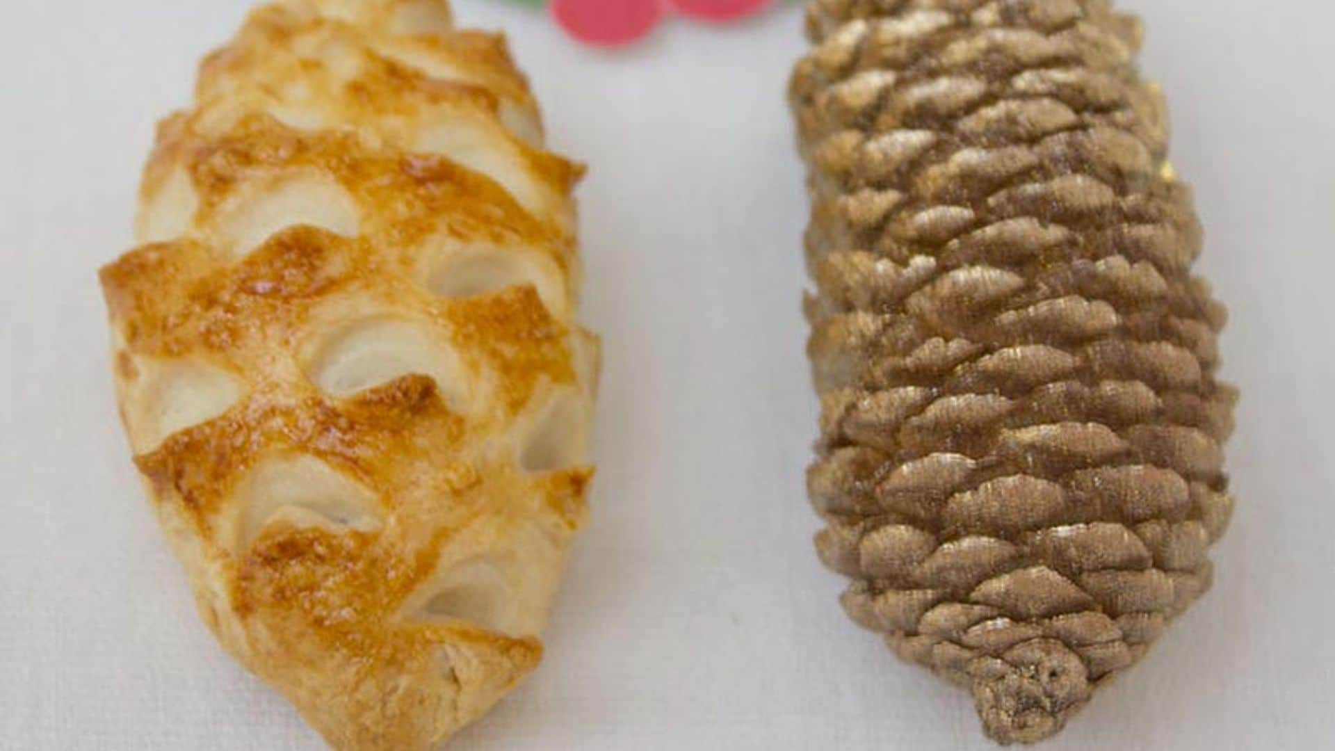 Pine cone pies (empanadillas con forma de piña)