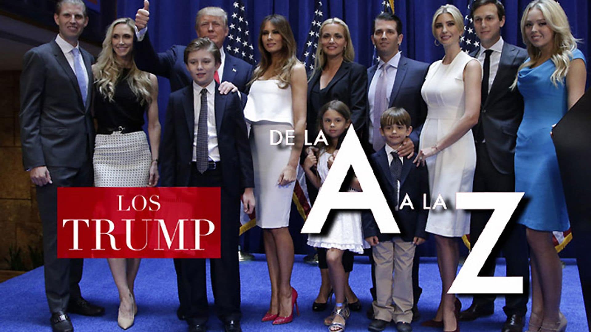 En vídeo: La familia Trump de la A a la Z