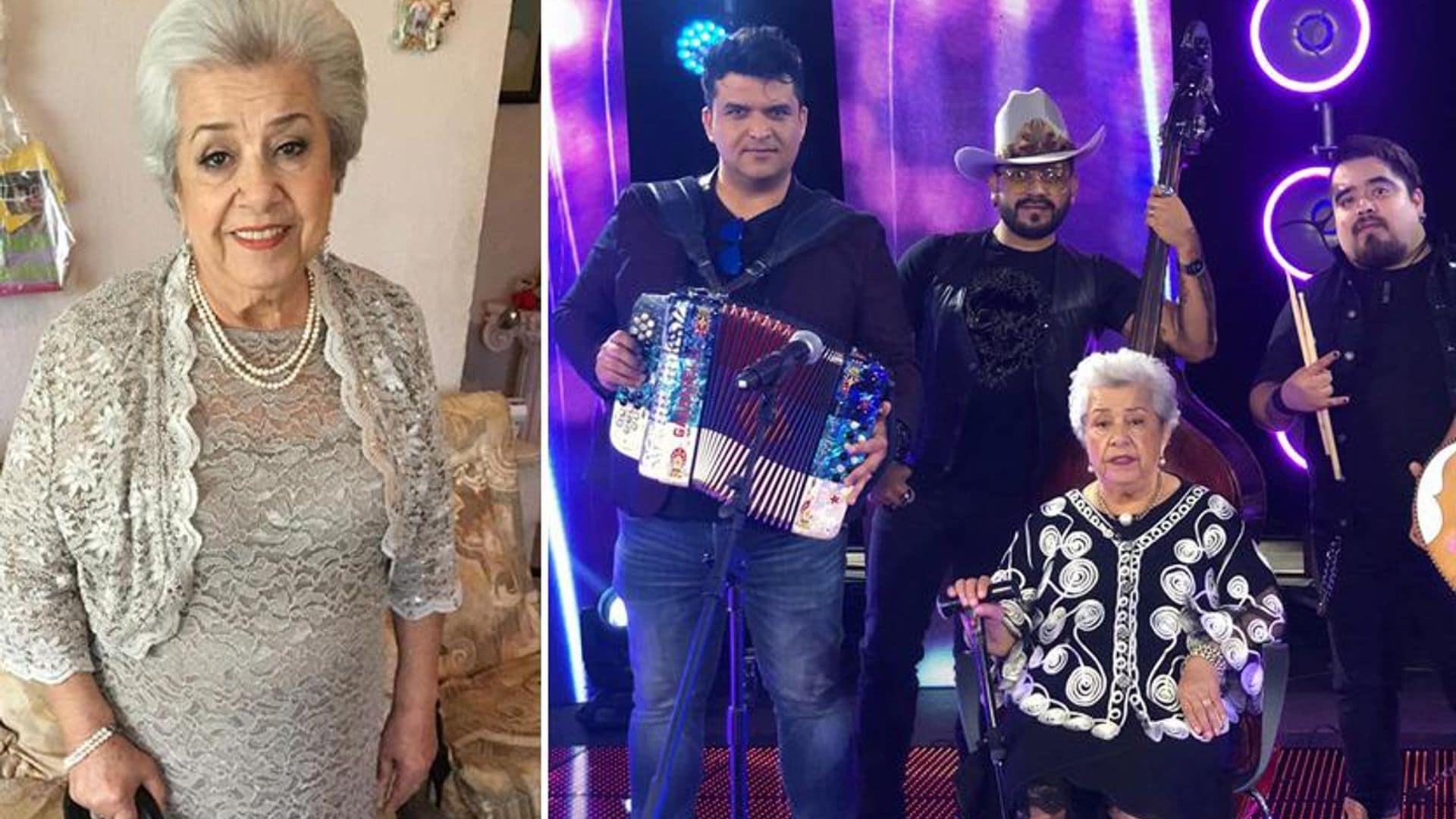 nota viral abuelita latin grammy