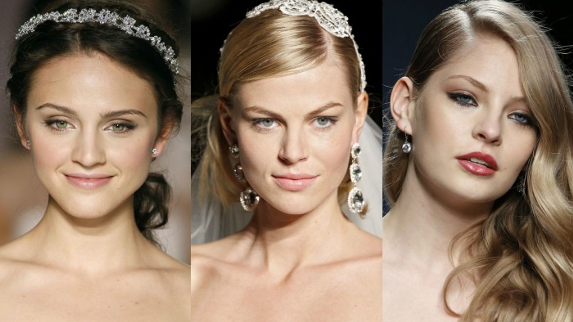 Pendientes y recogidos de novia, cinco 'looks' para combinarlos