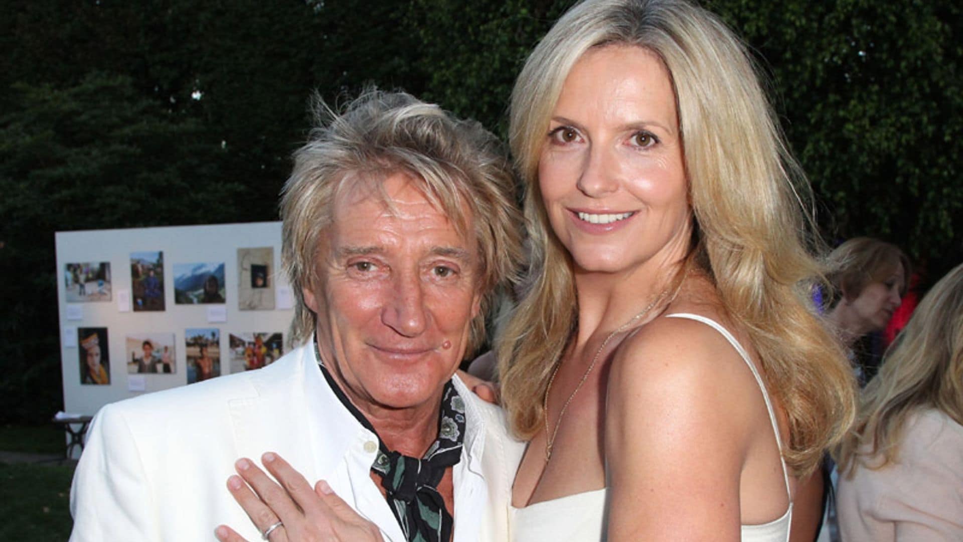 Exclusiva en HELLO!: Sir Rod Stewart y Penny Lancaster renuevan sus votos