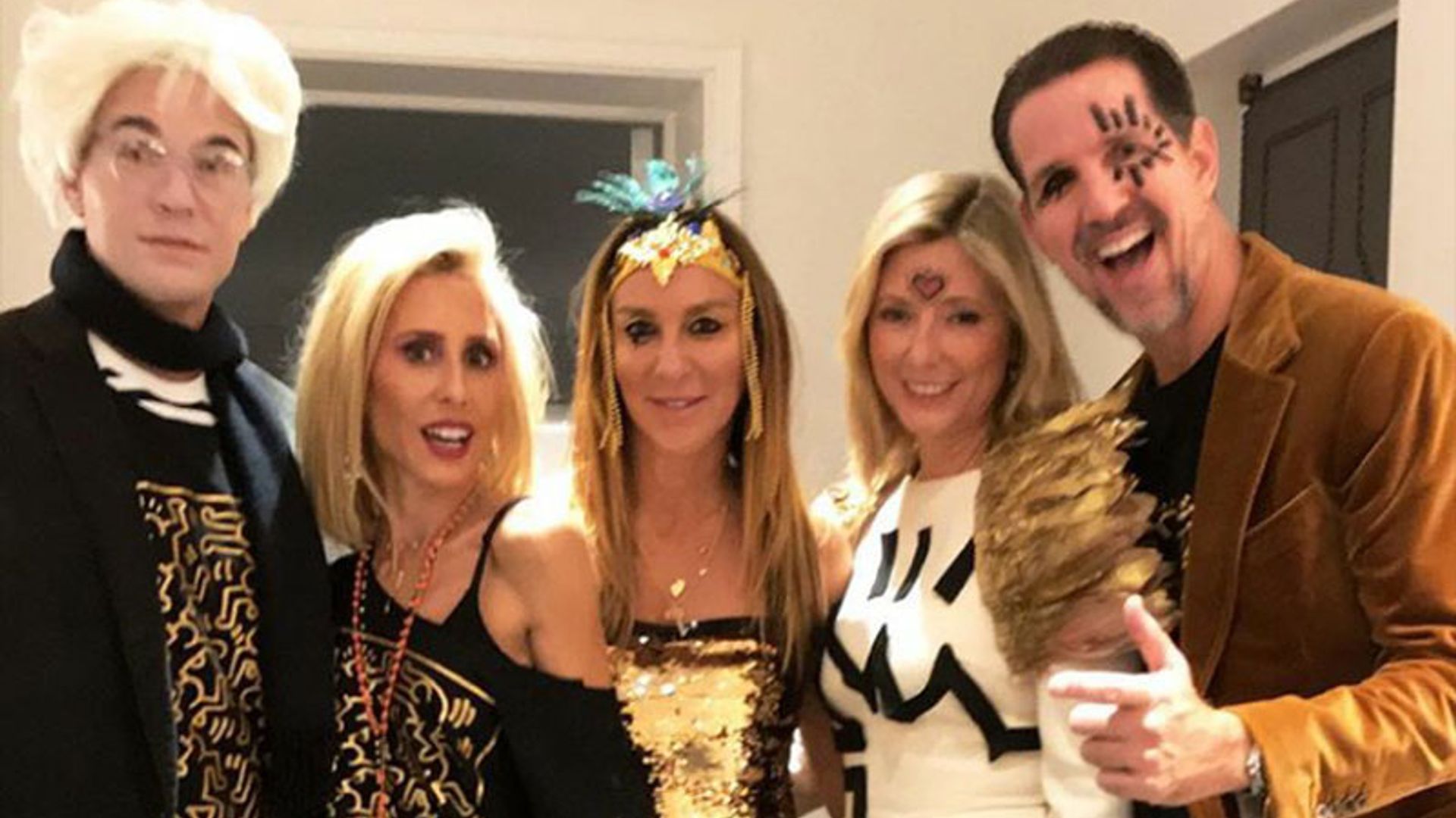 Pablo y Marie-Chantal de Grecia, en la fiesta de Halloween más exclusiva y alocada de Nueva York