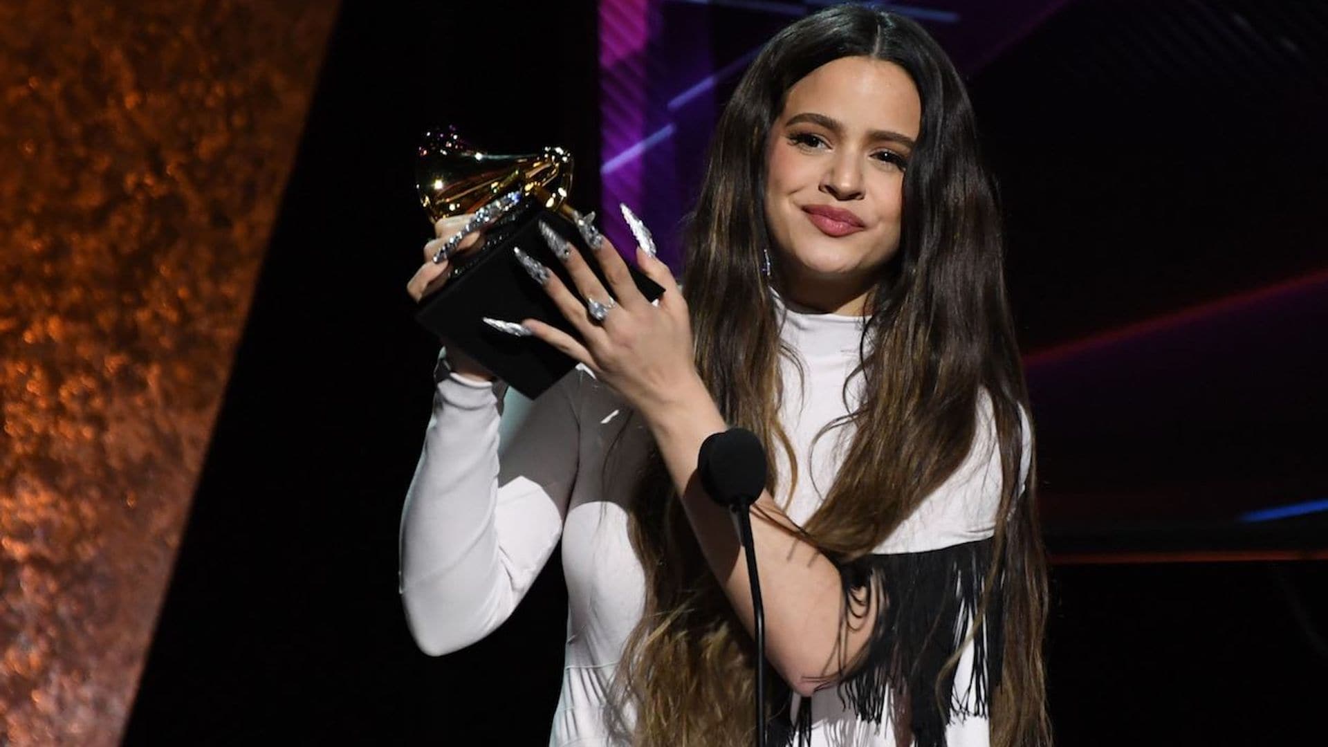 Rosalía y Alejandro Sanz se proclaman ganadores en los Premios Grammy