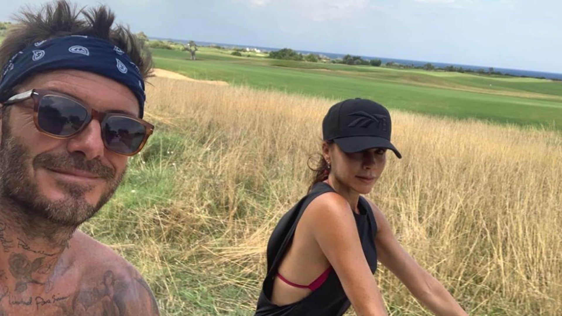 Paseos en bici, gastronomía... las vacaciones italianas de los Beckham