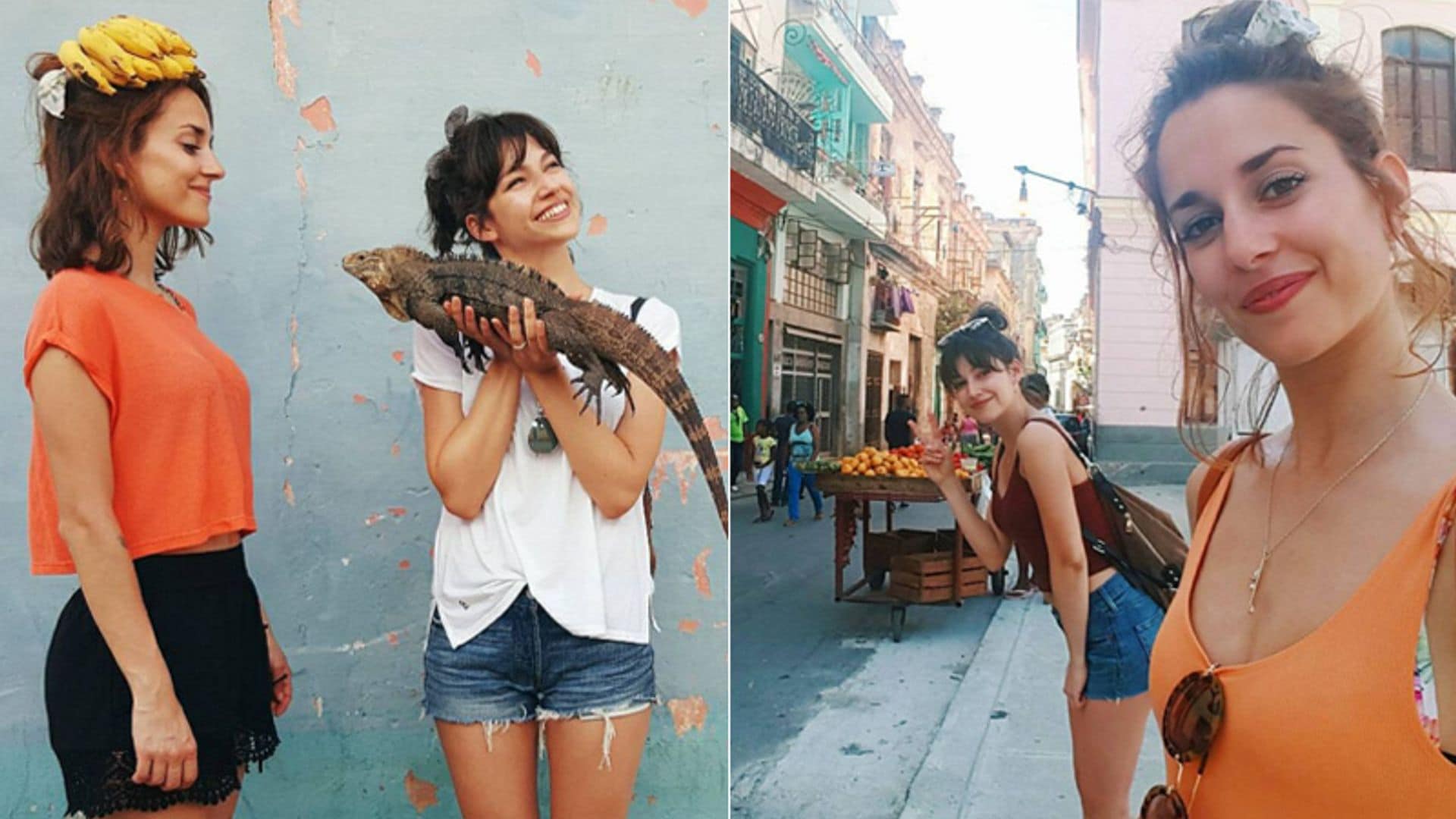 Úrsula Corberó y sus divertidas vacaciones en Cuba con Silvia Alonso