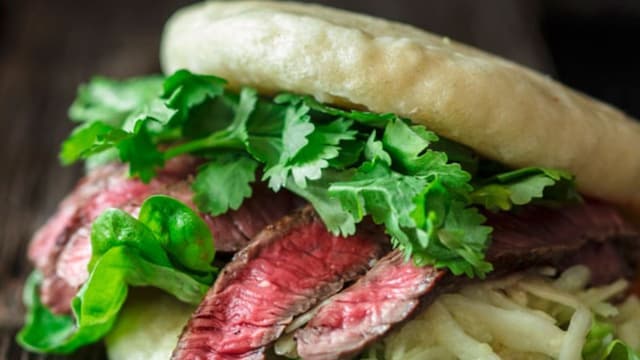 pan bao bistec