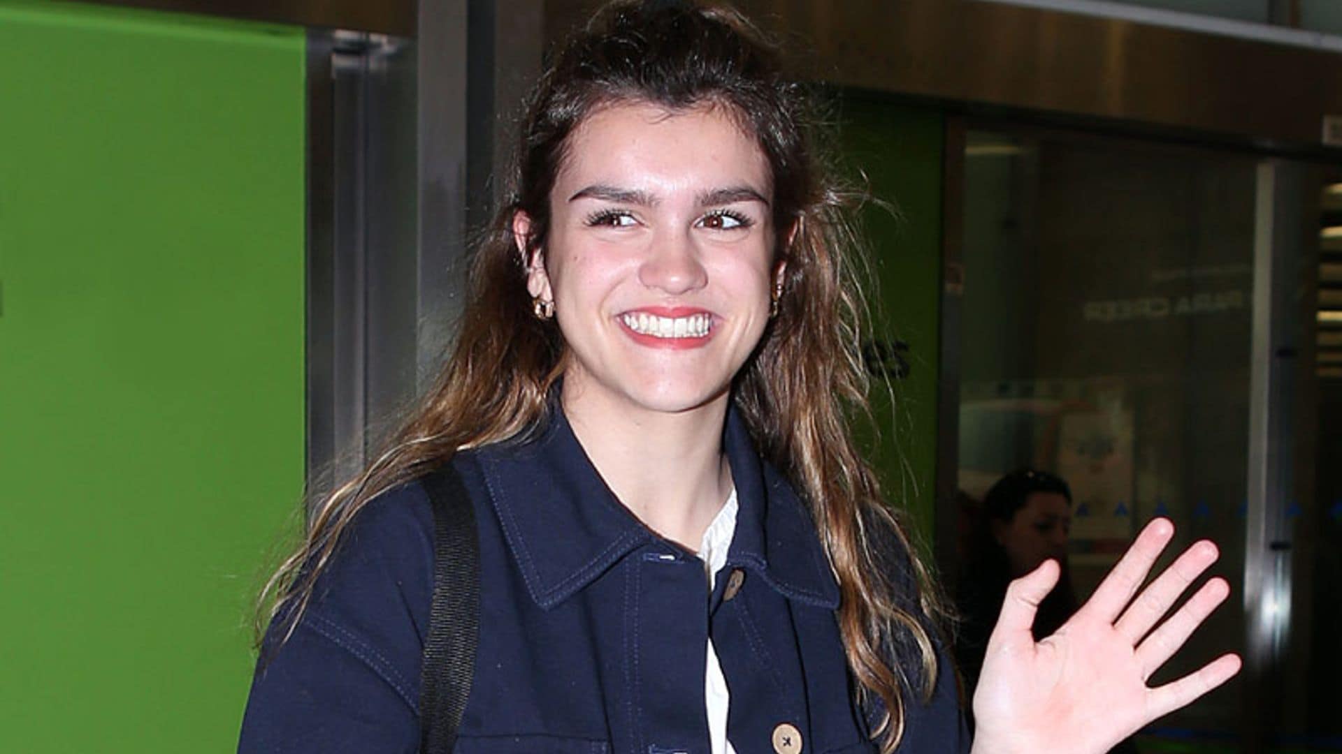 La accidentada entrada de Amaia en el concierto de 'Operación Triunfo' en Málaga