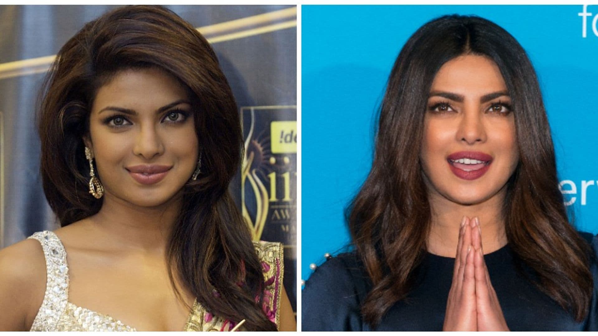 Así ha cambiado Priyanka Chopra a través de los años