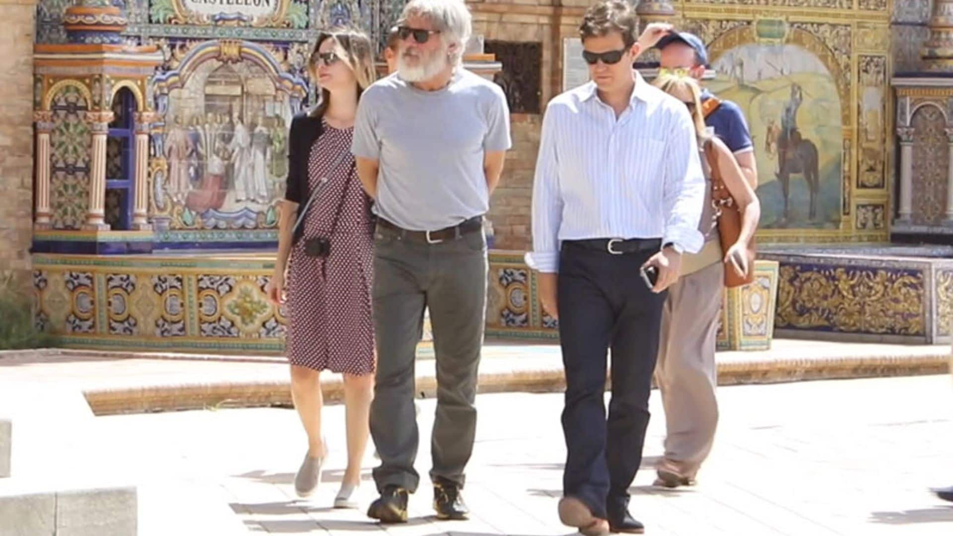 Madrid, Segovia, Toledo... y su última parada, Sevilla: 'un país en la mochila' de Harrison Ford