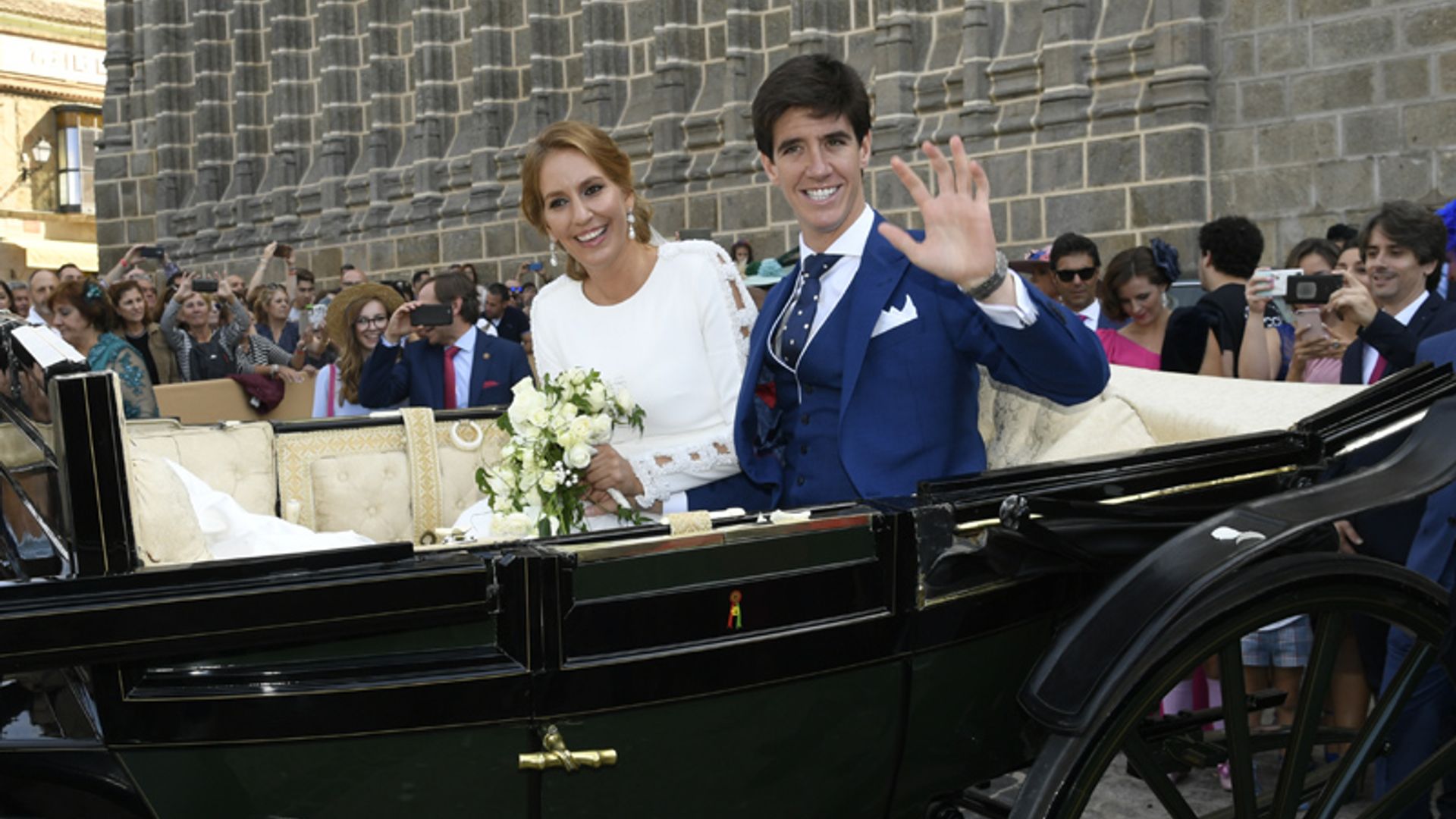 El vestido de novia de María Toledo, un 'sueño cumplido' para la artista