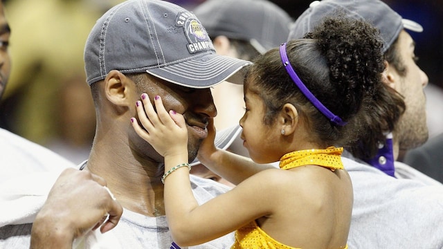 kobe bryant y su hija gianni