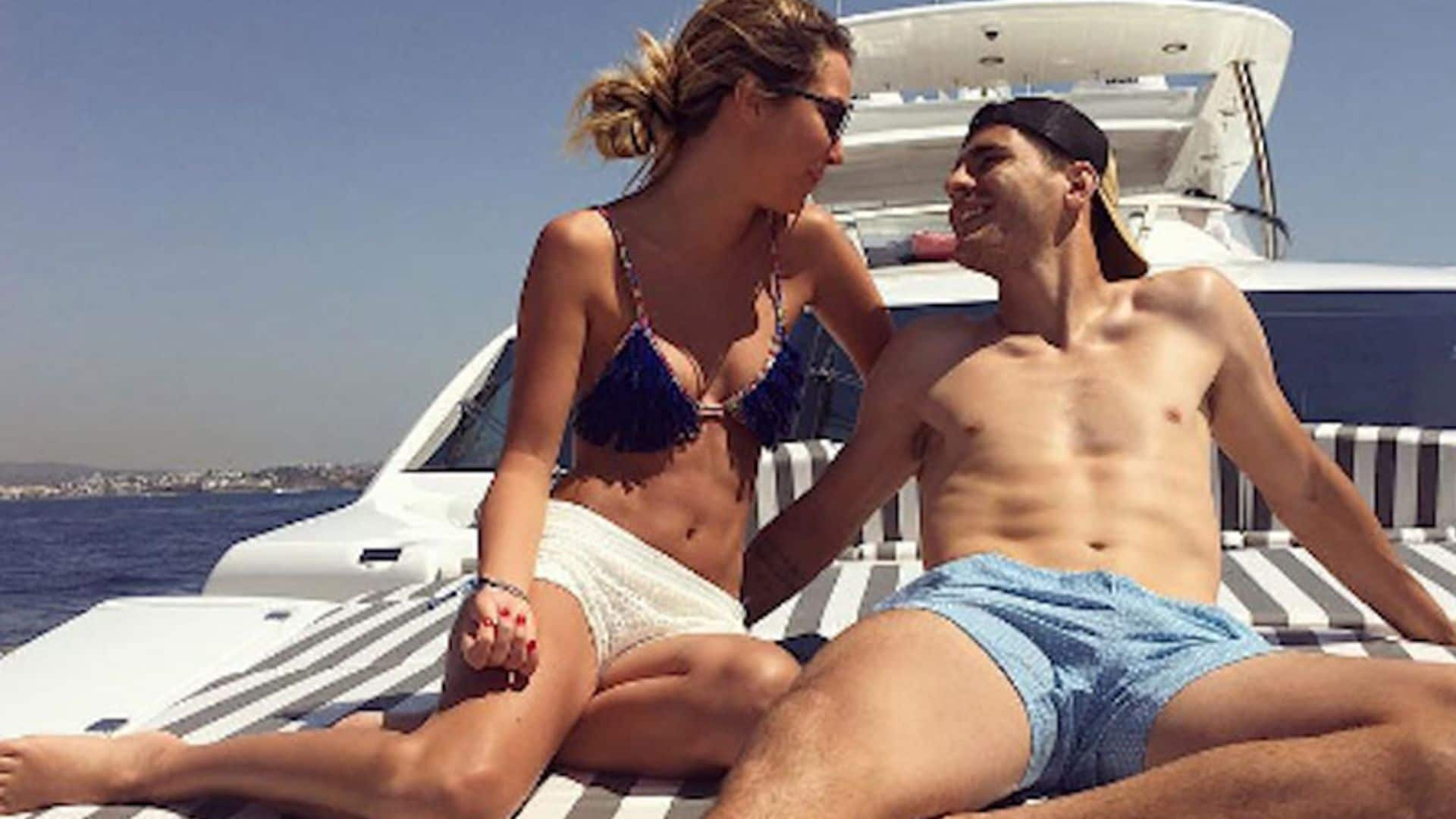 Álvaro Morata y Alice Campello, días de amor y relax en Ibiza