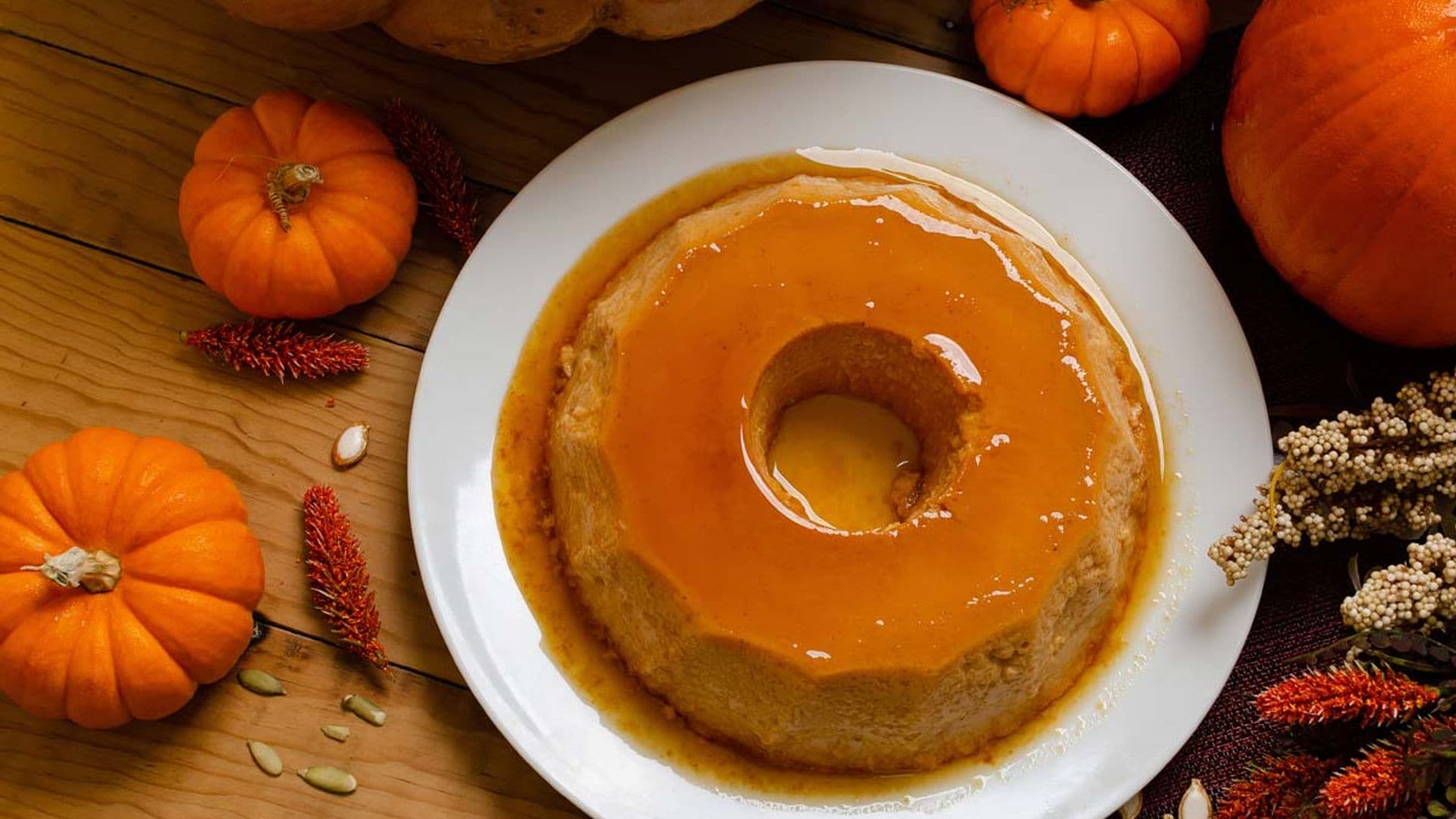 Flan de calabaza