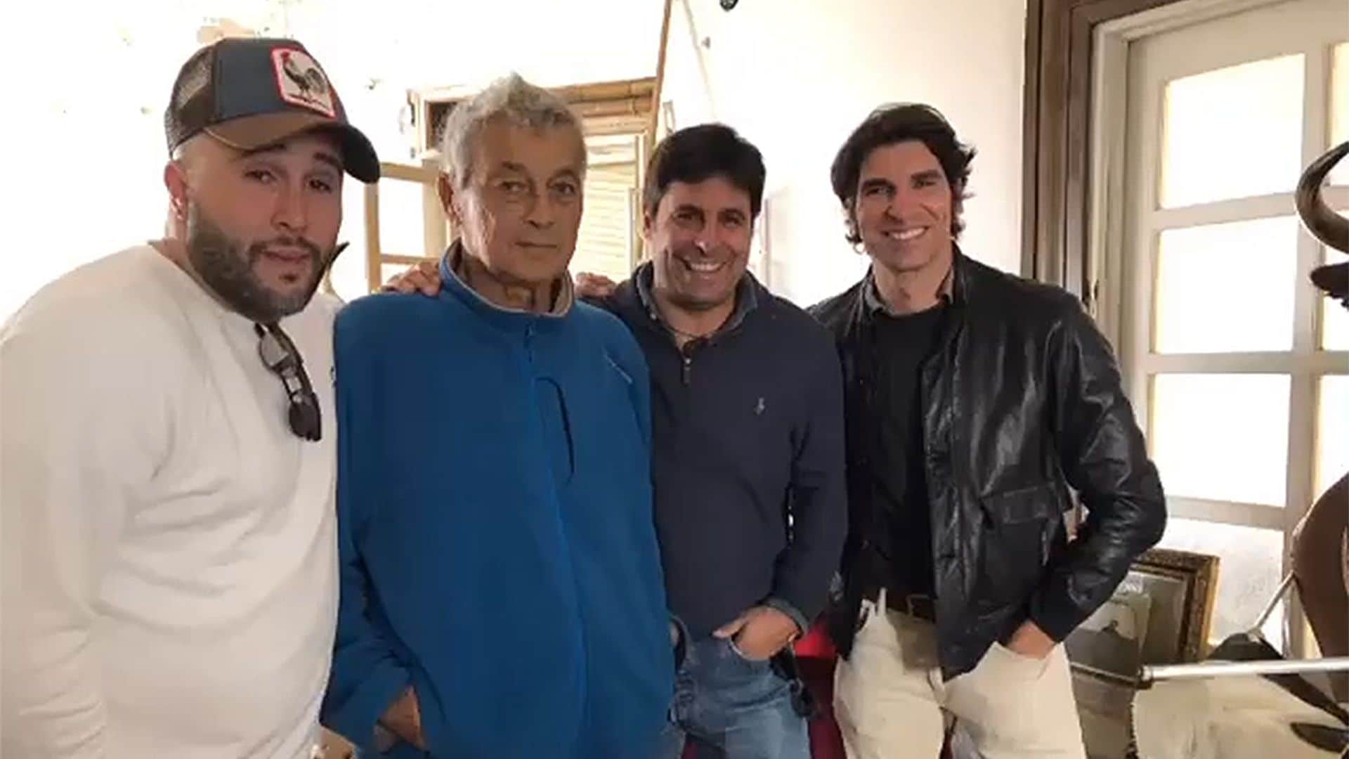 Francisco y Cayetano Rivera lamentan la muerte de su tío 'Riverita'
