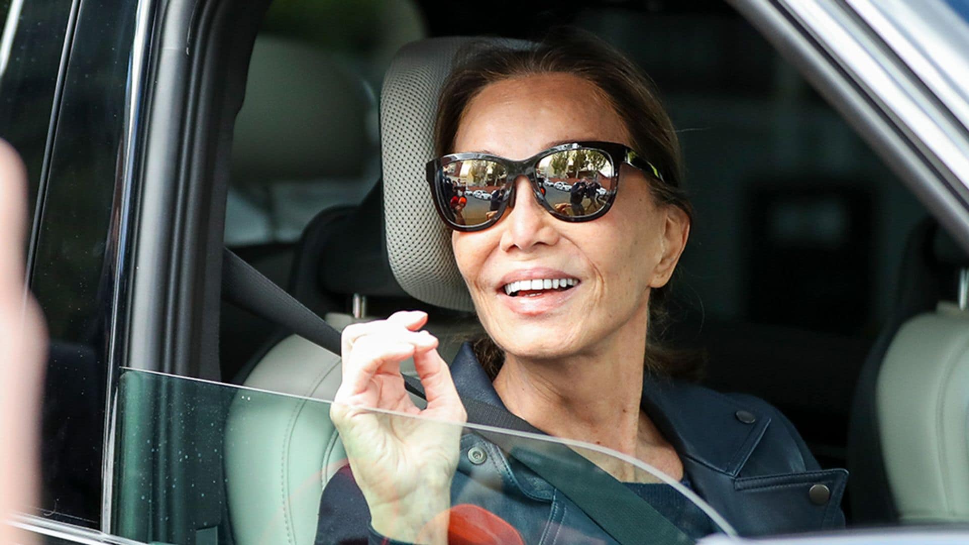 Isabel Preysler conoce a su nieto Martín y explica cómo se encuentra Ana Boyer