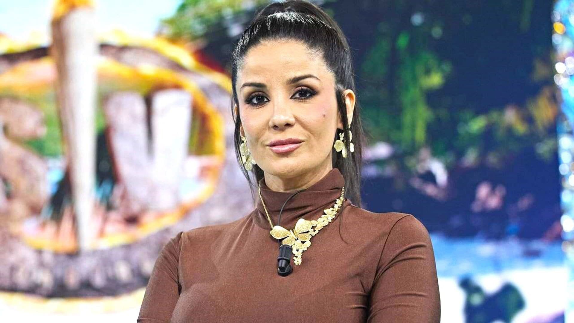 Ana Herminia reaparece en televisión y se pronuncia sobre la expulsión de su marido, Ángel Cristo Jr, de 'Supervivientes'