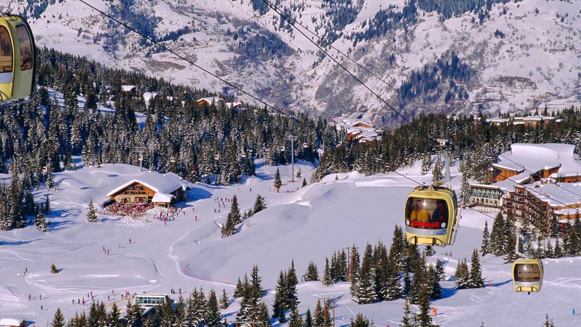 Courchevel, la estación francesa donde esquían Elsa Pataky y Chris Hemsworth