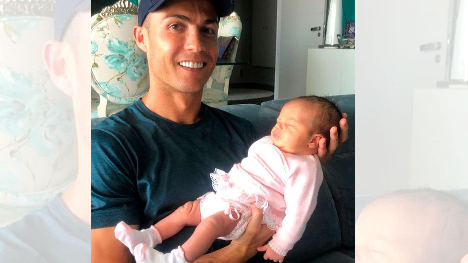 Cristiano Ronaldo ya conoce a su nueva sobrina