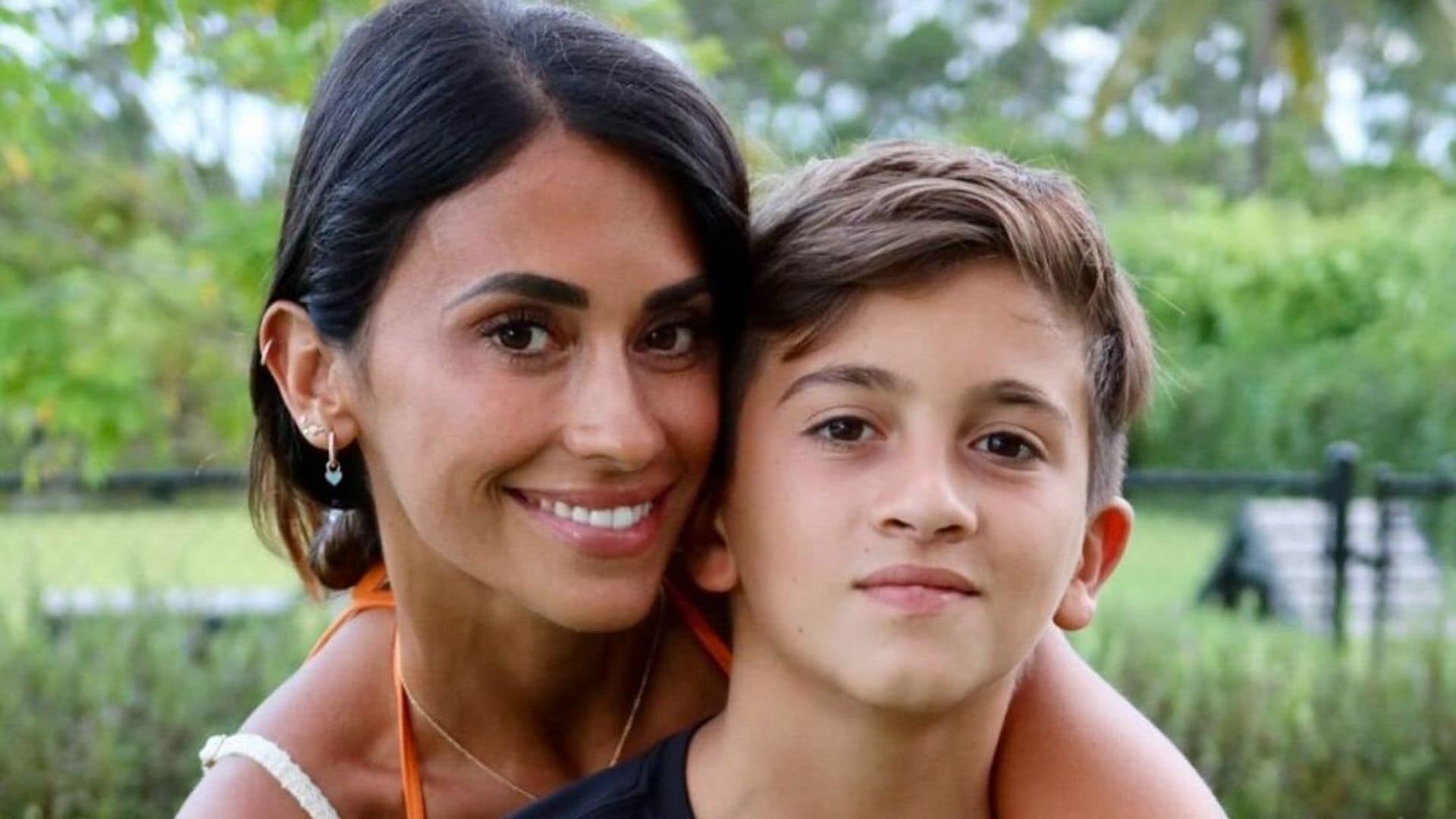 Antonela Roccuzzo muestra lo mucho que ha crecido su hijo Thiago en su 11 cumpleaños