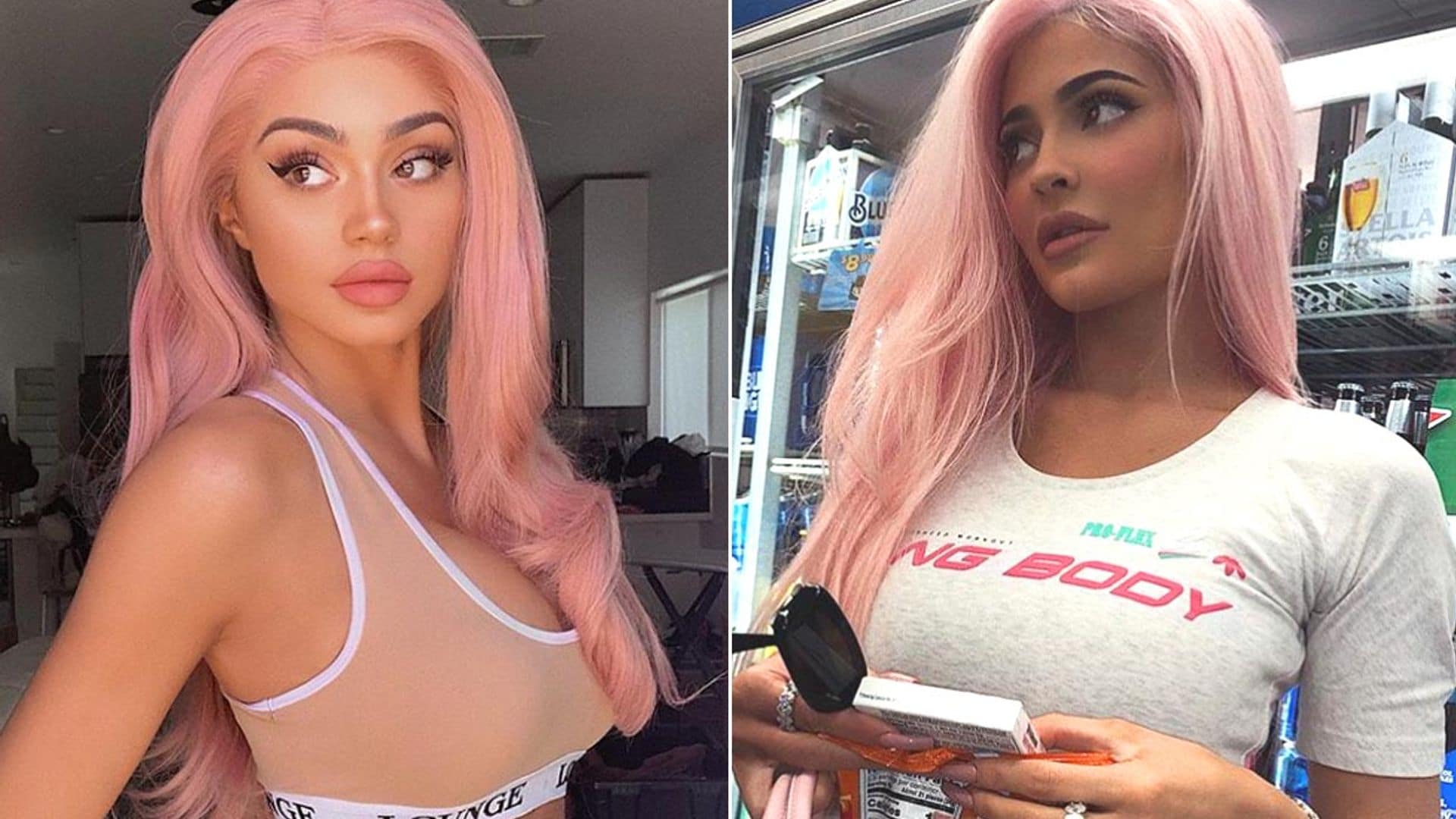 ¡Como dos gotas de agua! La 'influencer' canadiense que es idéntica a Kylie Jenner