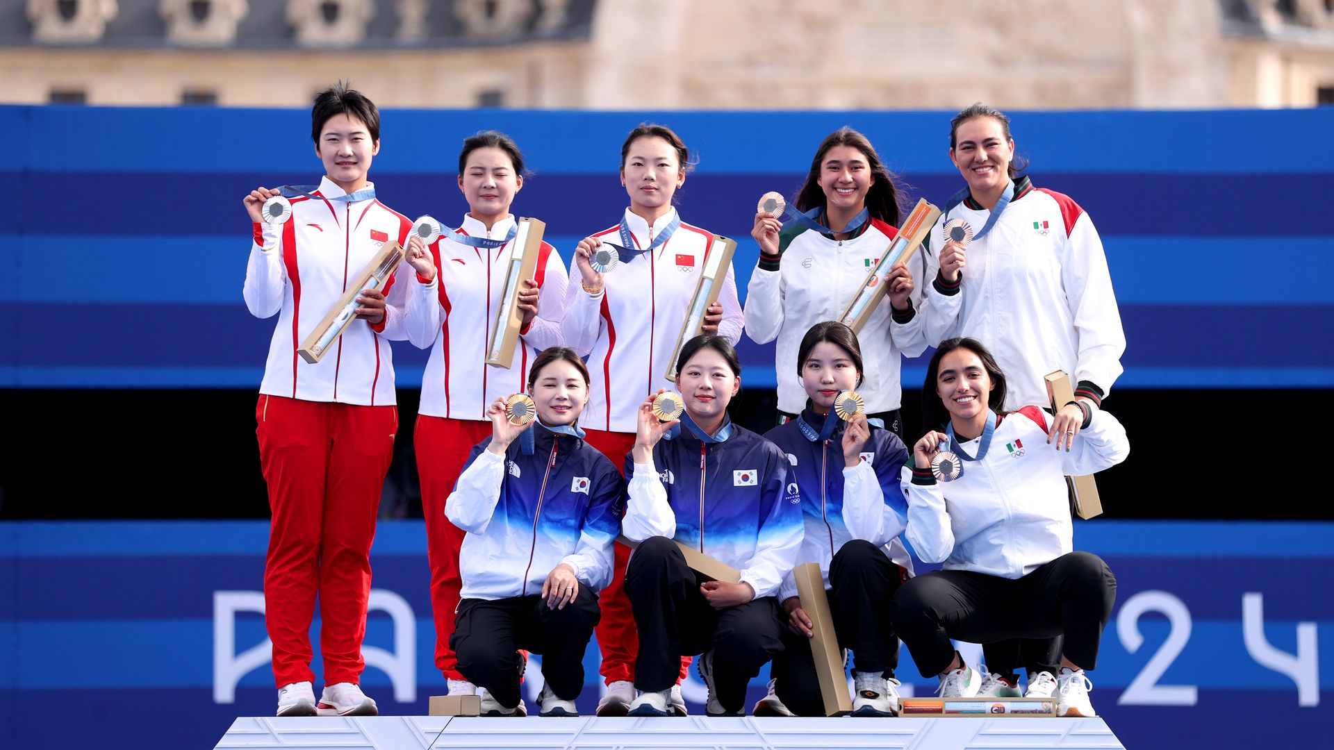 Las mexicanas compartieron el podio con los equipos de República de Corea y República de China, quienes se llevaron el oro y la plata respectivamente