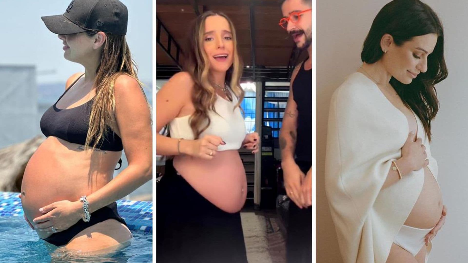 Michele Renaud, Evaluna, Hilary Duff, Vanessa Hudgens y más famosas a punto de recibir a la cigüeña