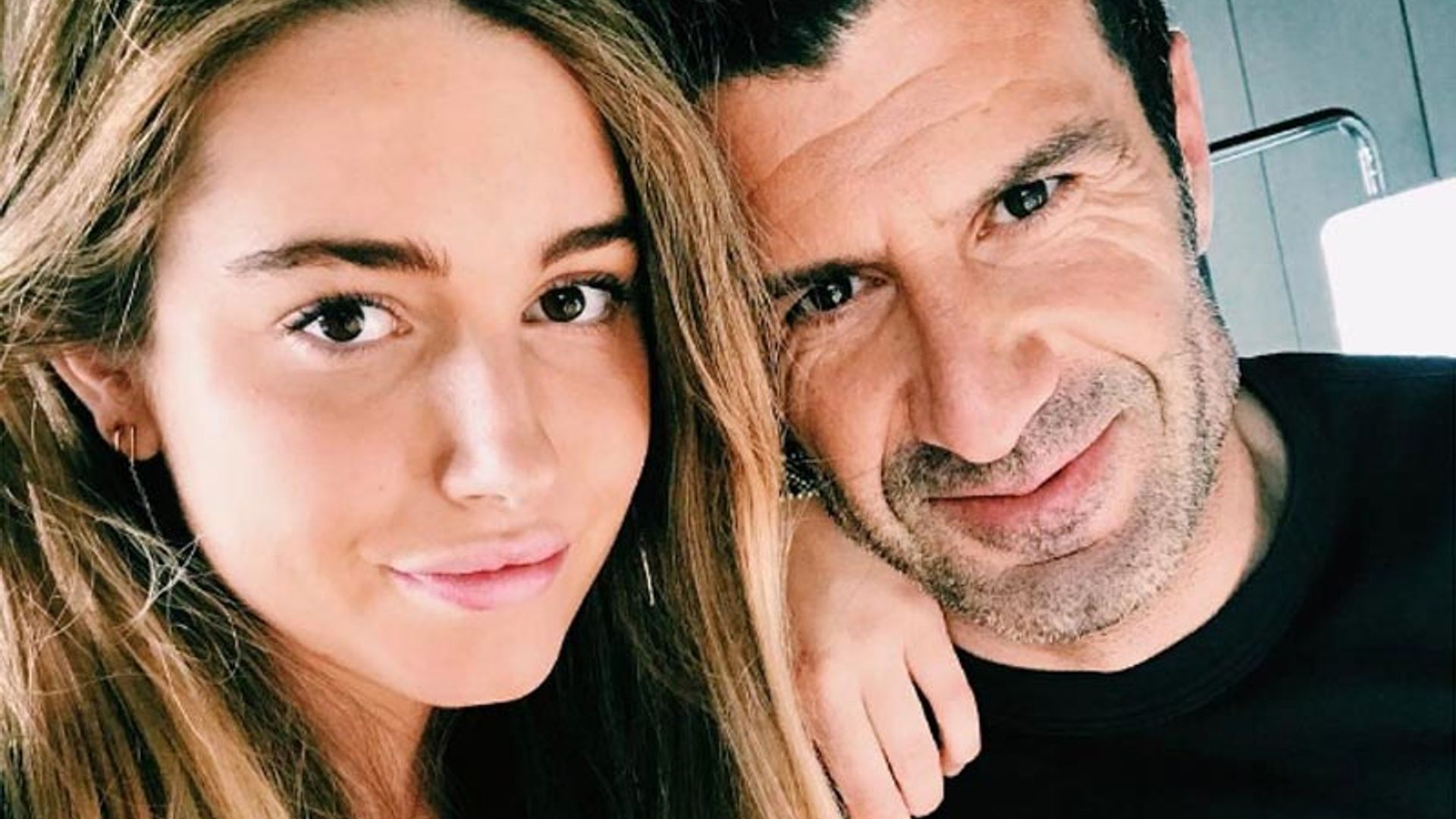 La cariñosa felicitación de Luis Figo a su hija Daniela, una belleza que cumple 18 años