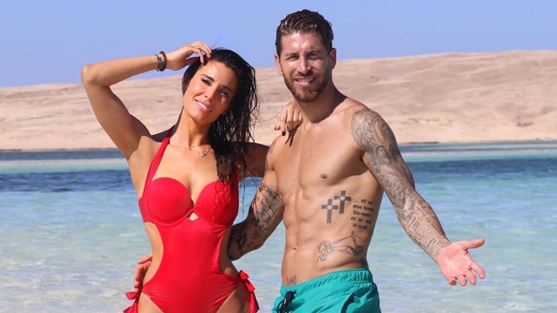 Pilar Rubio y Sergio Ramos abren el álbum de sus vacaciones familiares