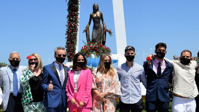 familia mohedano homenaje rocio jurado chipiona