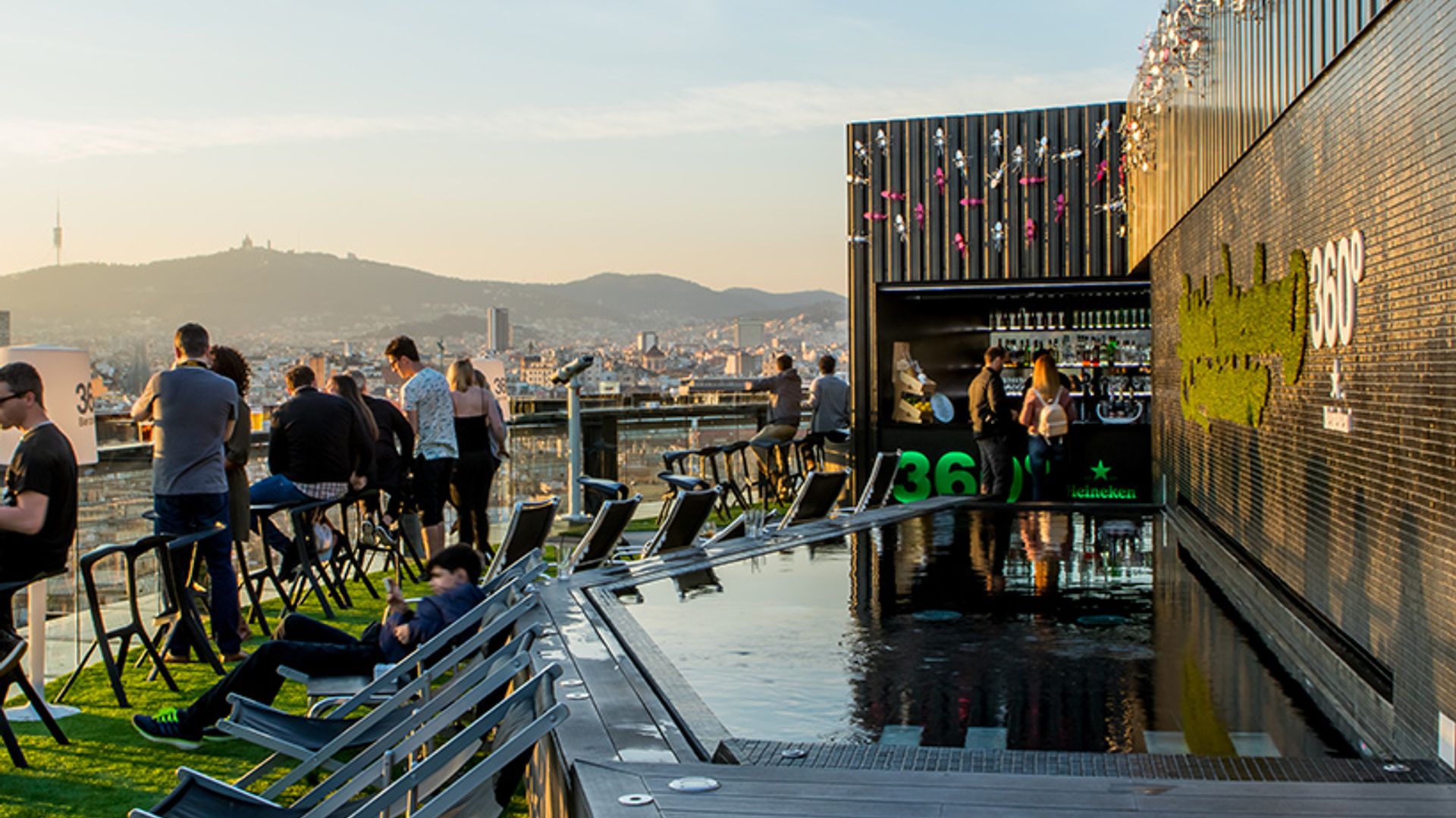 Terrazas de Barcelona en las alturas, para días y noches de verano