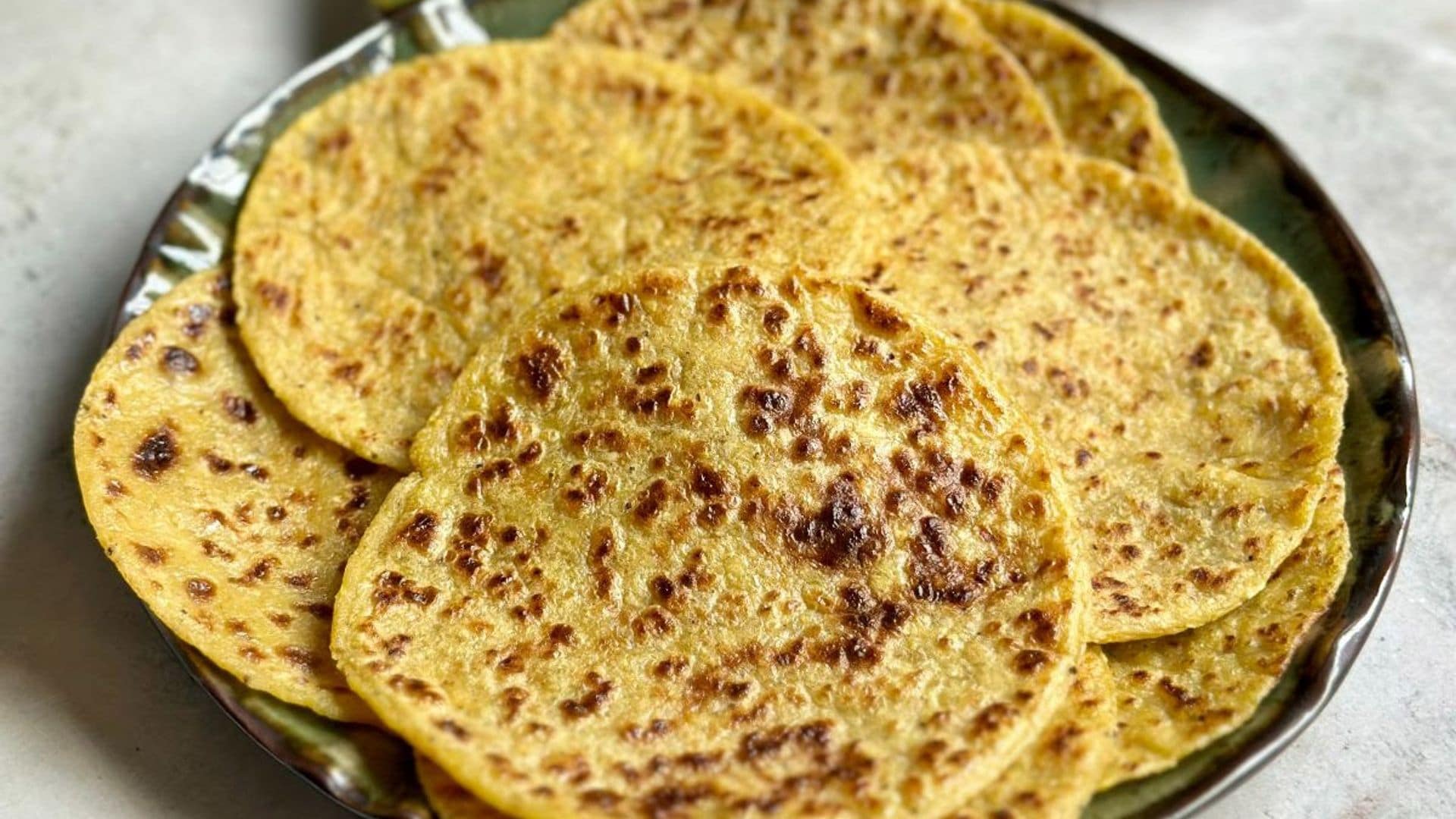 Tortitas de plátano macho