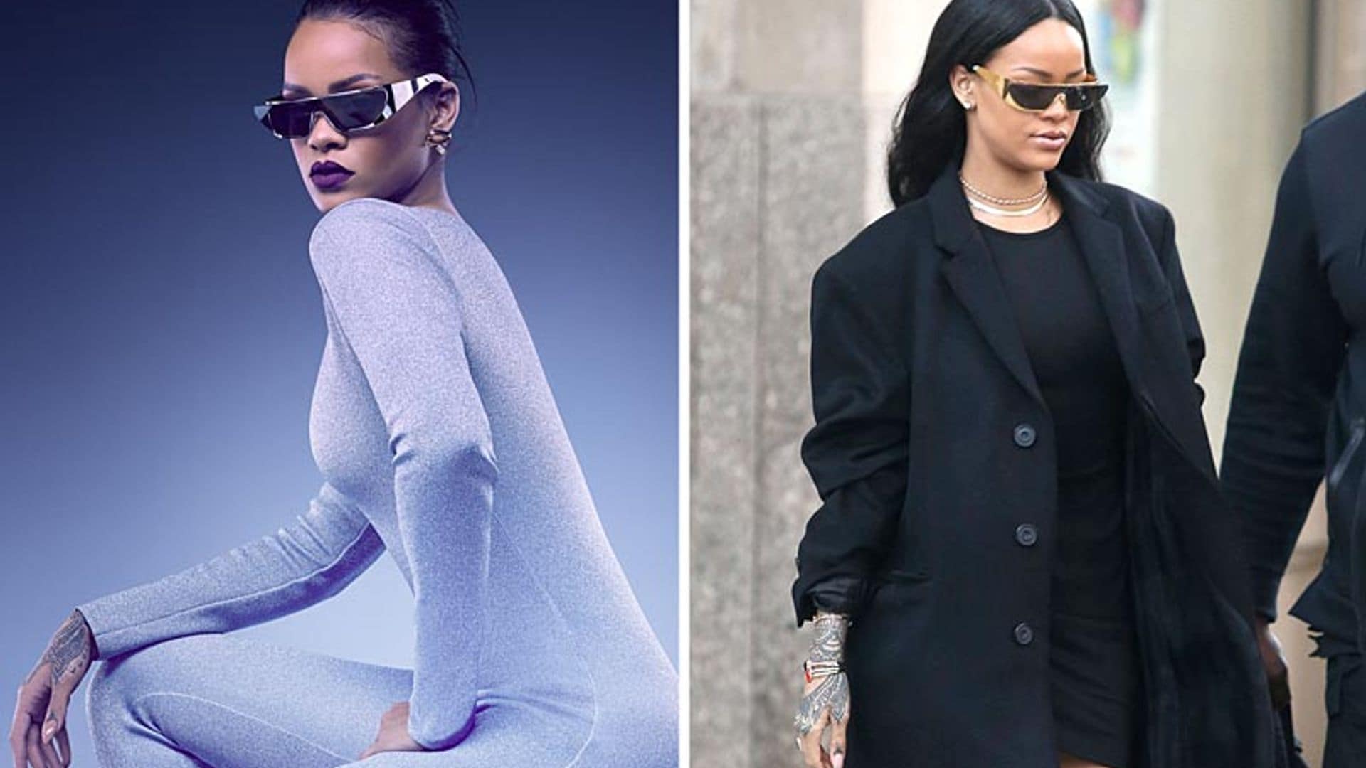 Rihanna, ahora, diseñadora de Dior (y ¡ya luce sus diseños!)