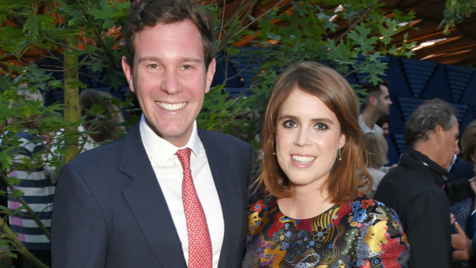 princess eugenie jack brooksbank wedding party