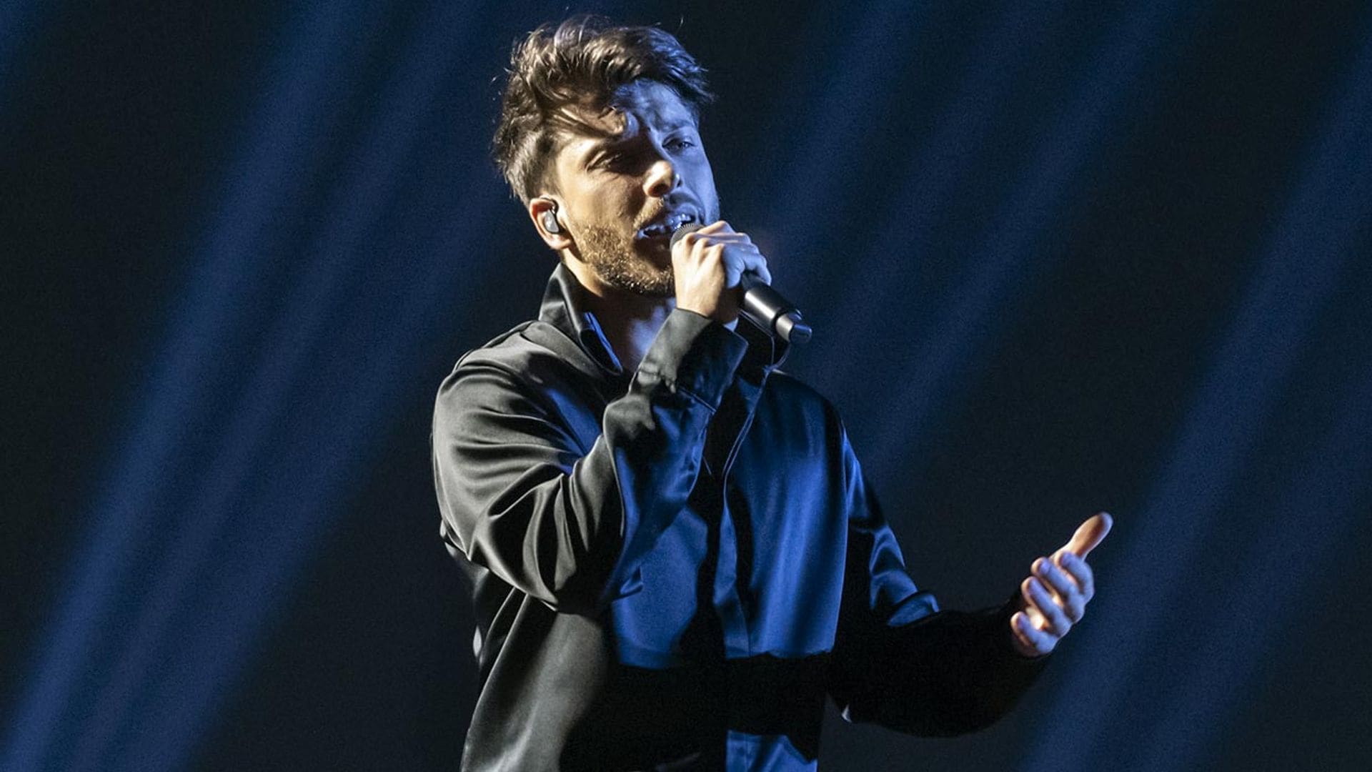 Blas Cantó no puede contener las lágrimas tras su primer ensayo en Eurovisión