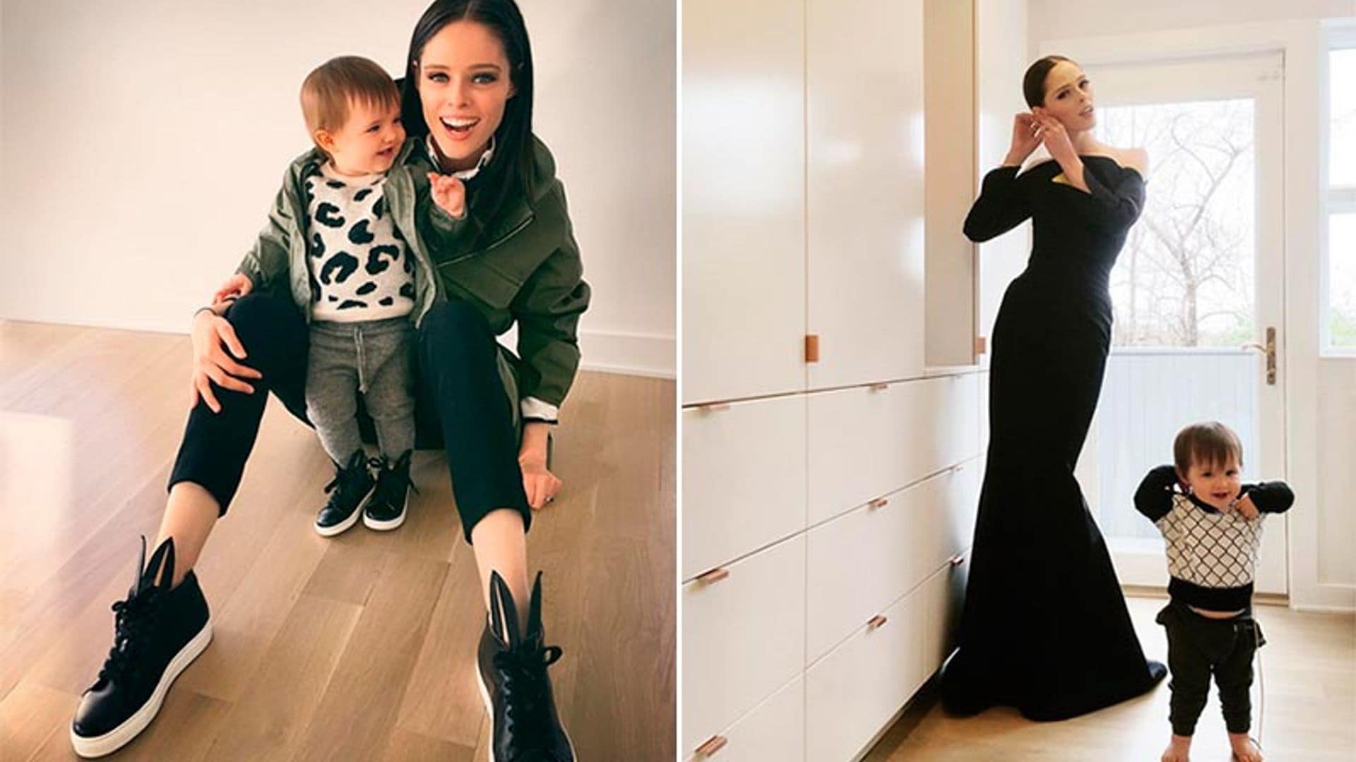 Coco Rocha tiene una dura competidora, ¡su bebé!