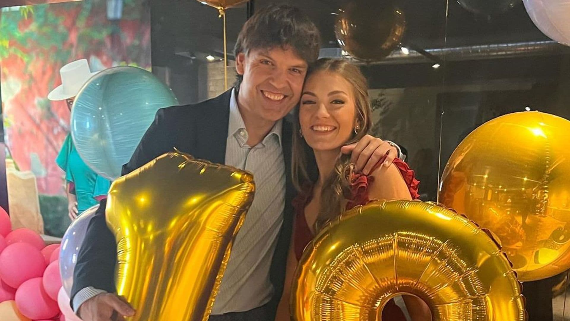 Fernando Morientes celebra por todo lo alto el 18 cumpleaños de su hija Gabriella