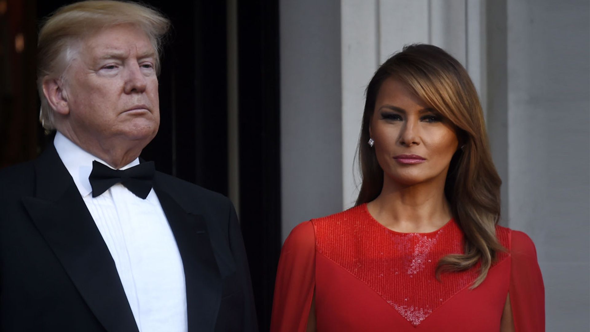 ¡Ahora sí! Melania Trump estrena el vestido de gala que todos esperaban