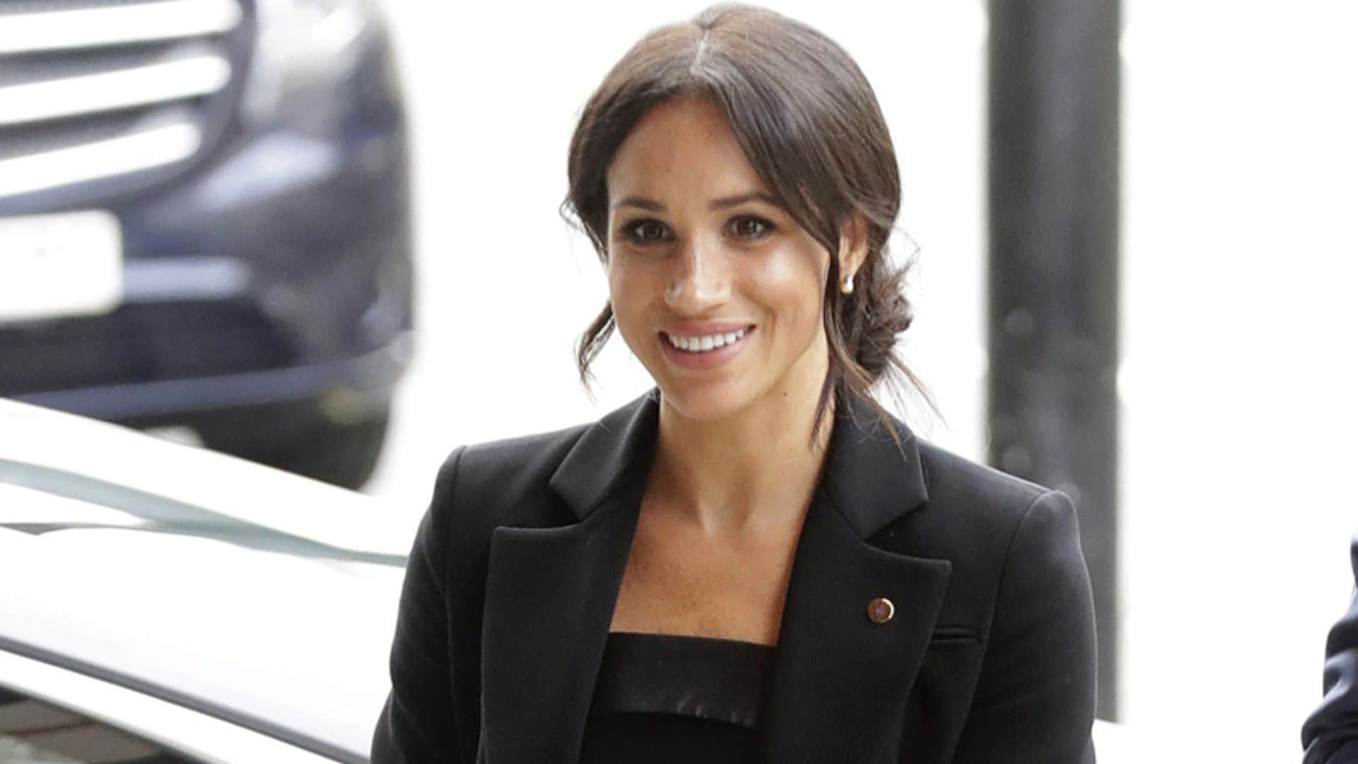 Nuevo capítulo en el idilio de Meghan Markle con los trajes de chaqueta