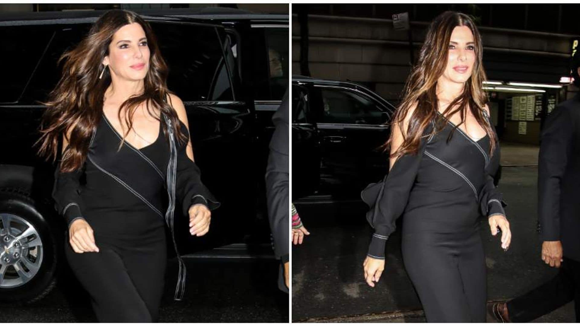 Sandra Bullock o cómo llevar los 'jumpsuits' con elegancia