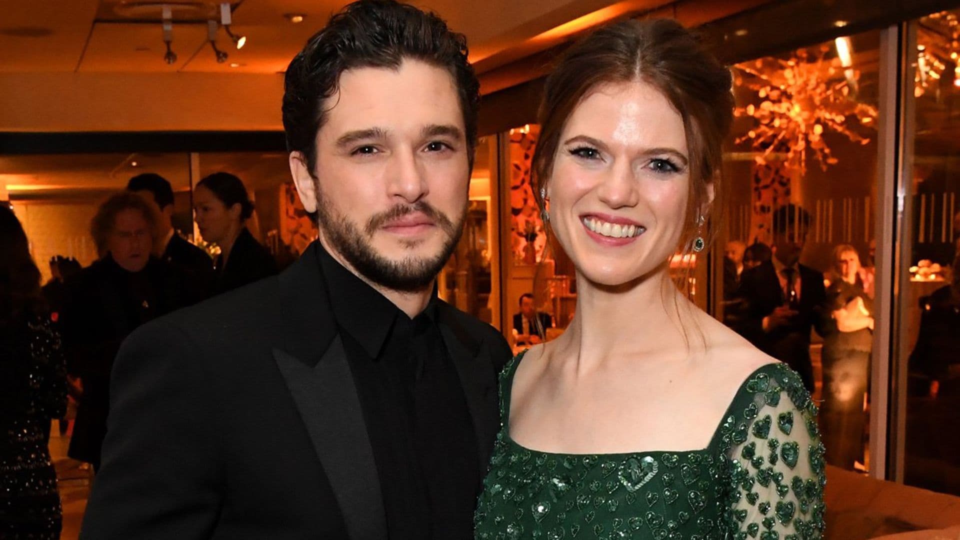 rose leslie y kit harington