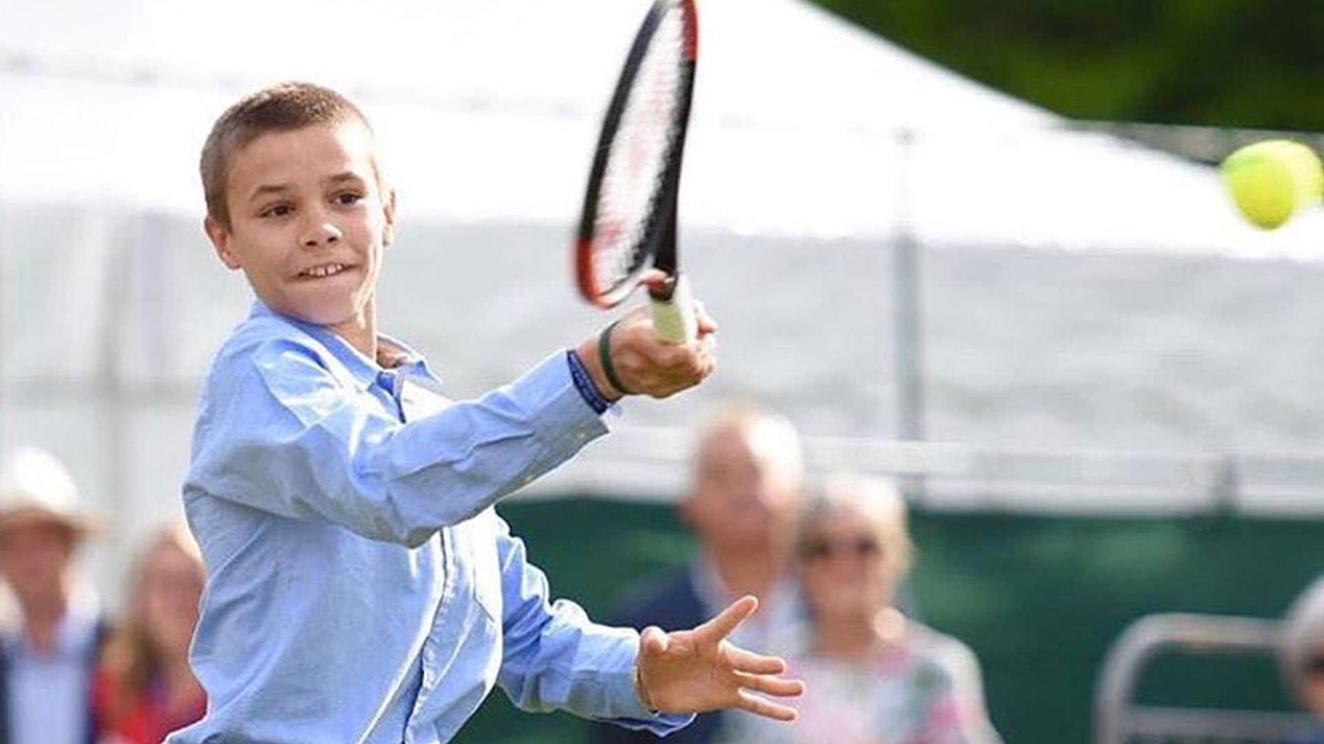 Romeo Beckham, el nuevo alumno de Rafa Nadal