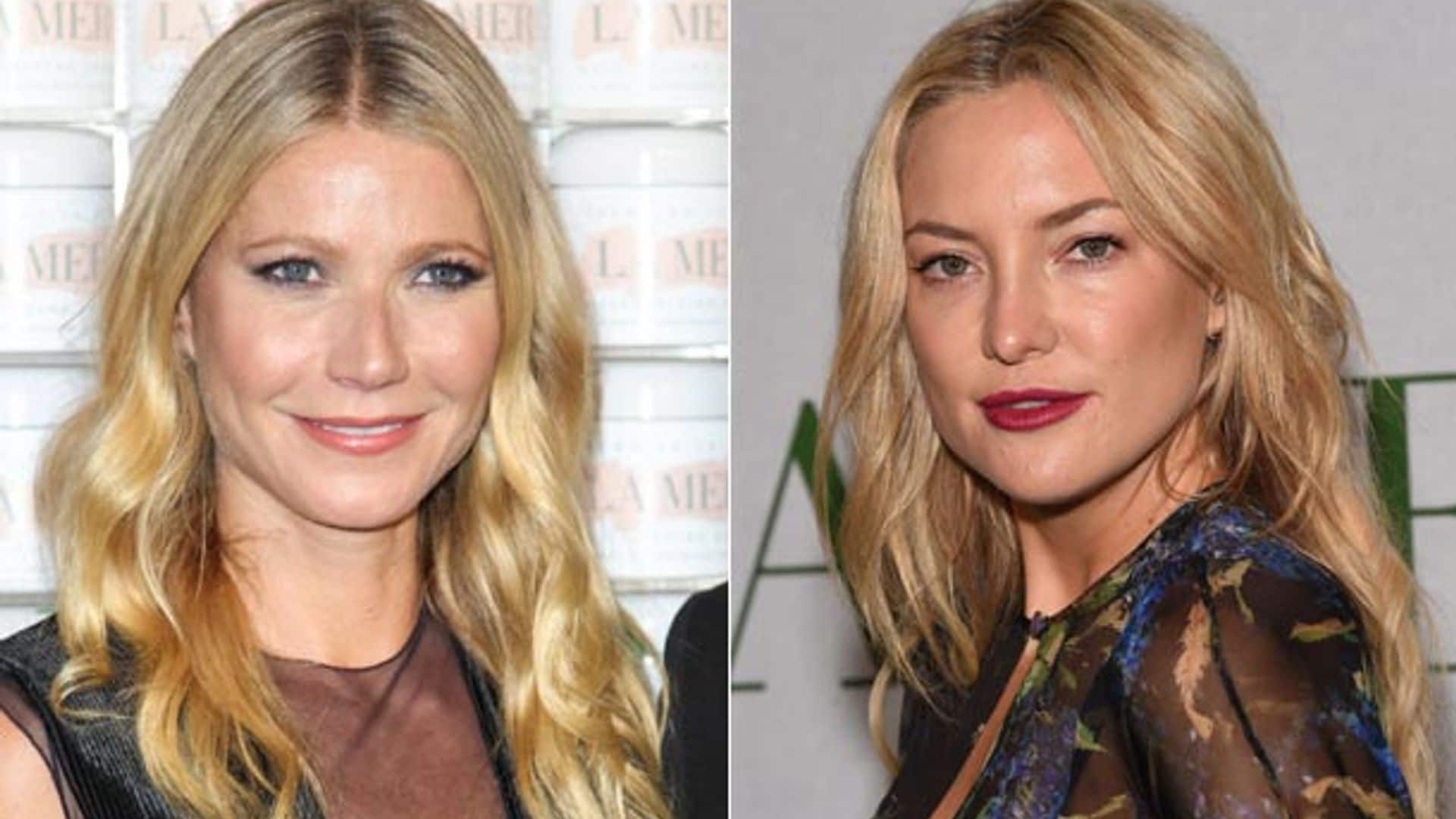 Kate Hudson y Gwyneth Paltrow: ¡larga vida a la melena rubia!