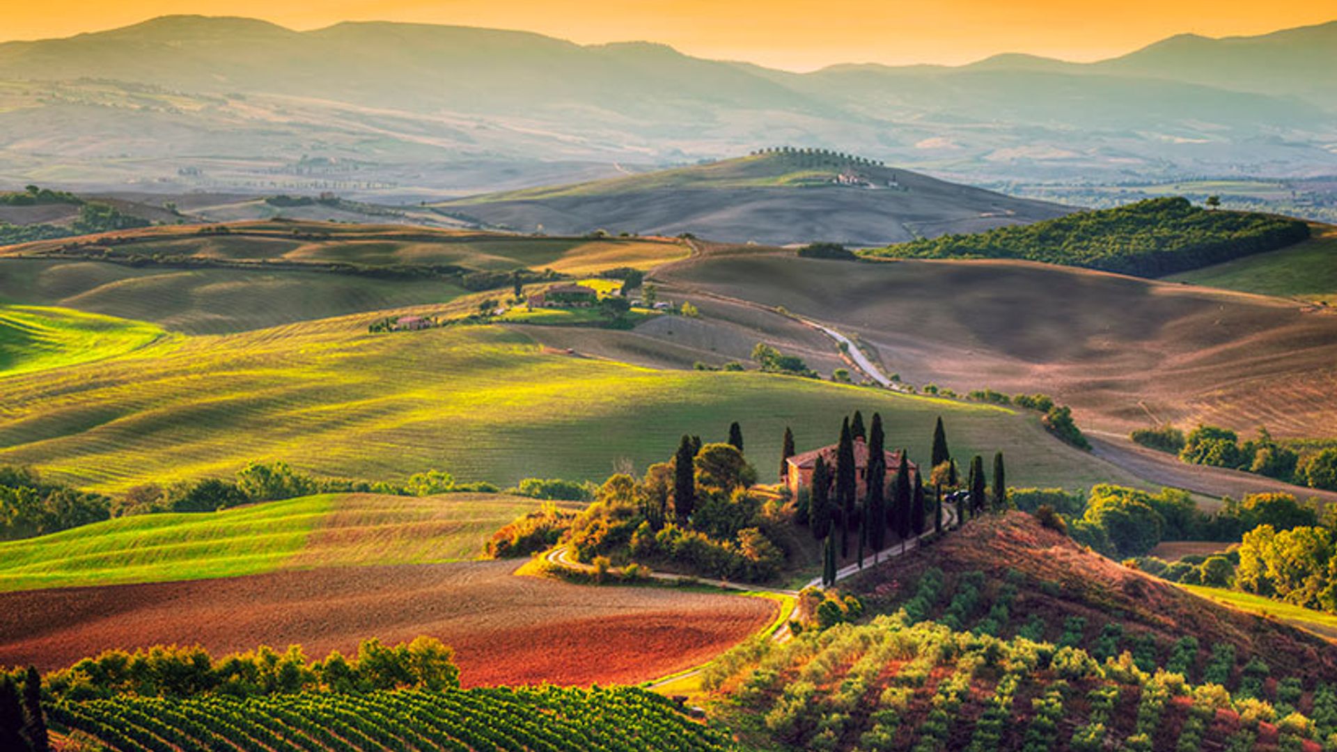 Al volante por la carretera más bella de la Toscana