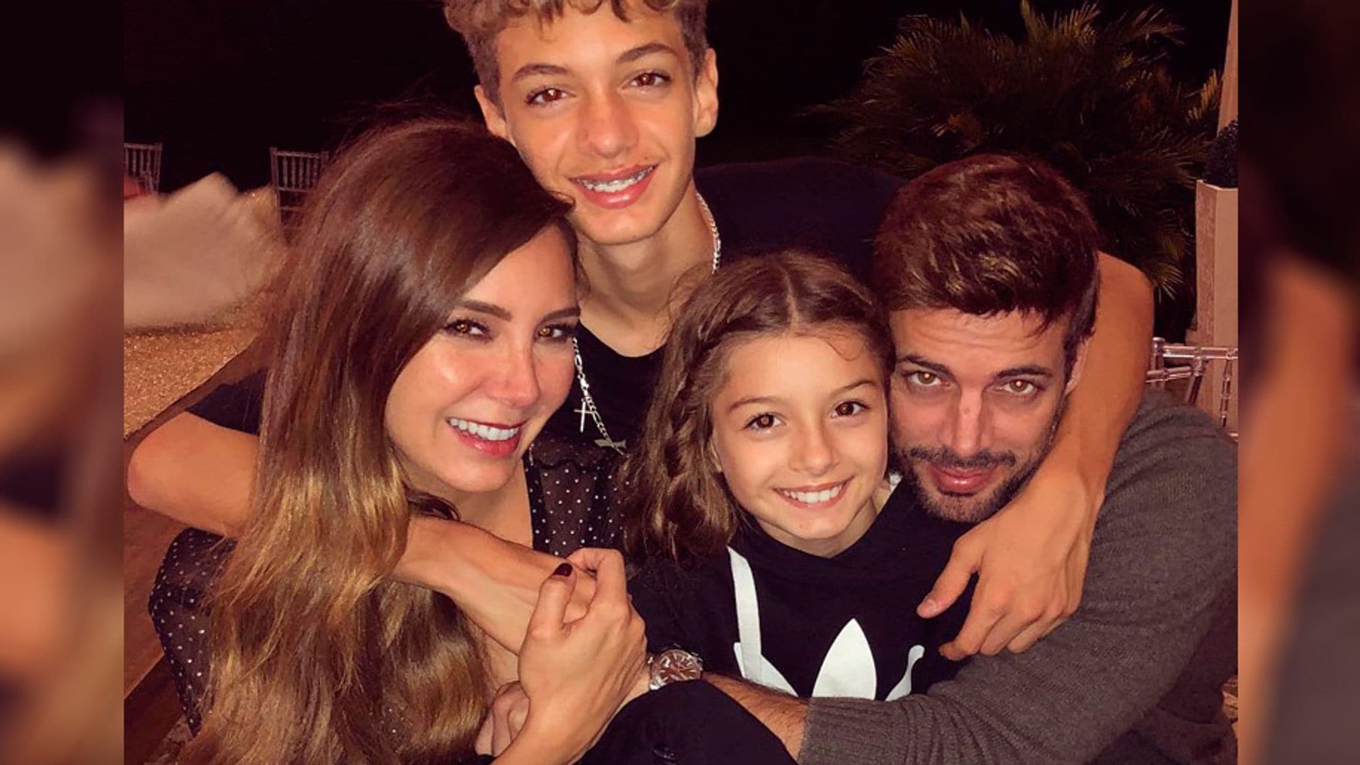 Los hijos de Elizabeth Gutiérrez y William Levy, todos unos atletas