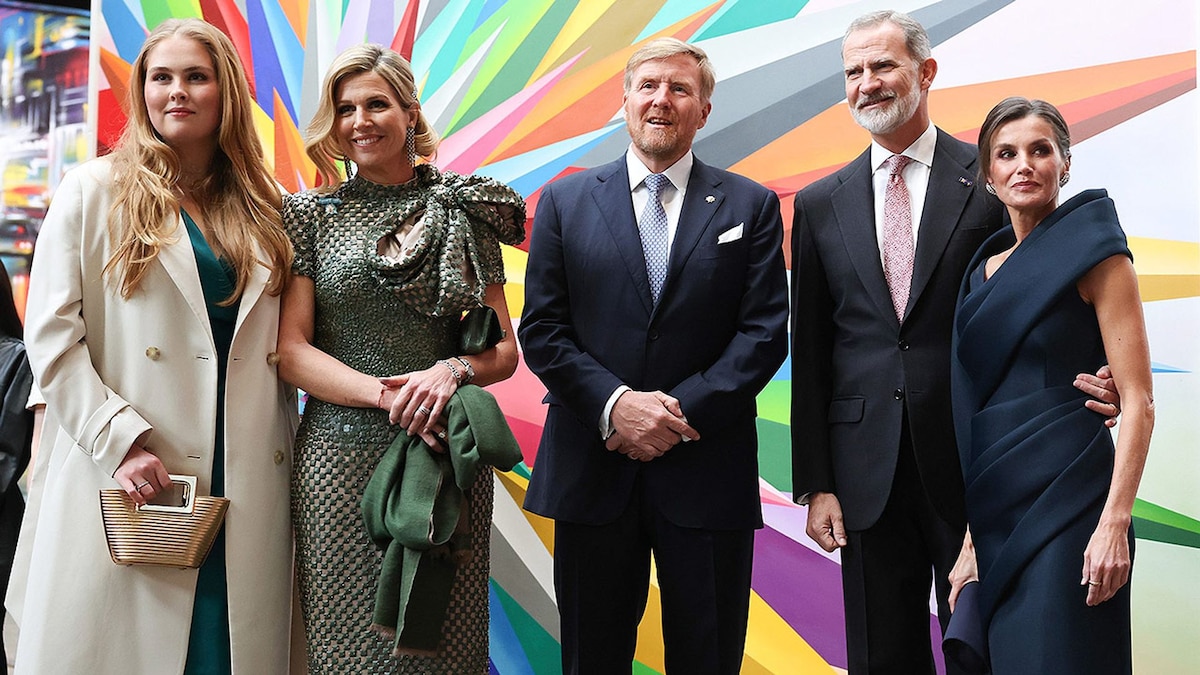 Los reyes Felipe y Letizia se despiden de Guillermo, Máxima y Amalia los  Países Bajos entre graffitis y arte callejero