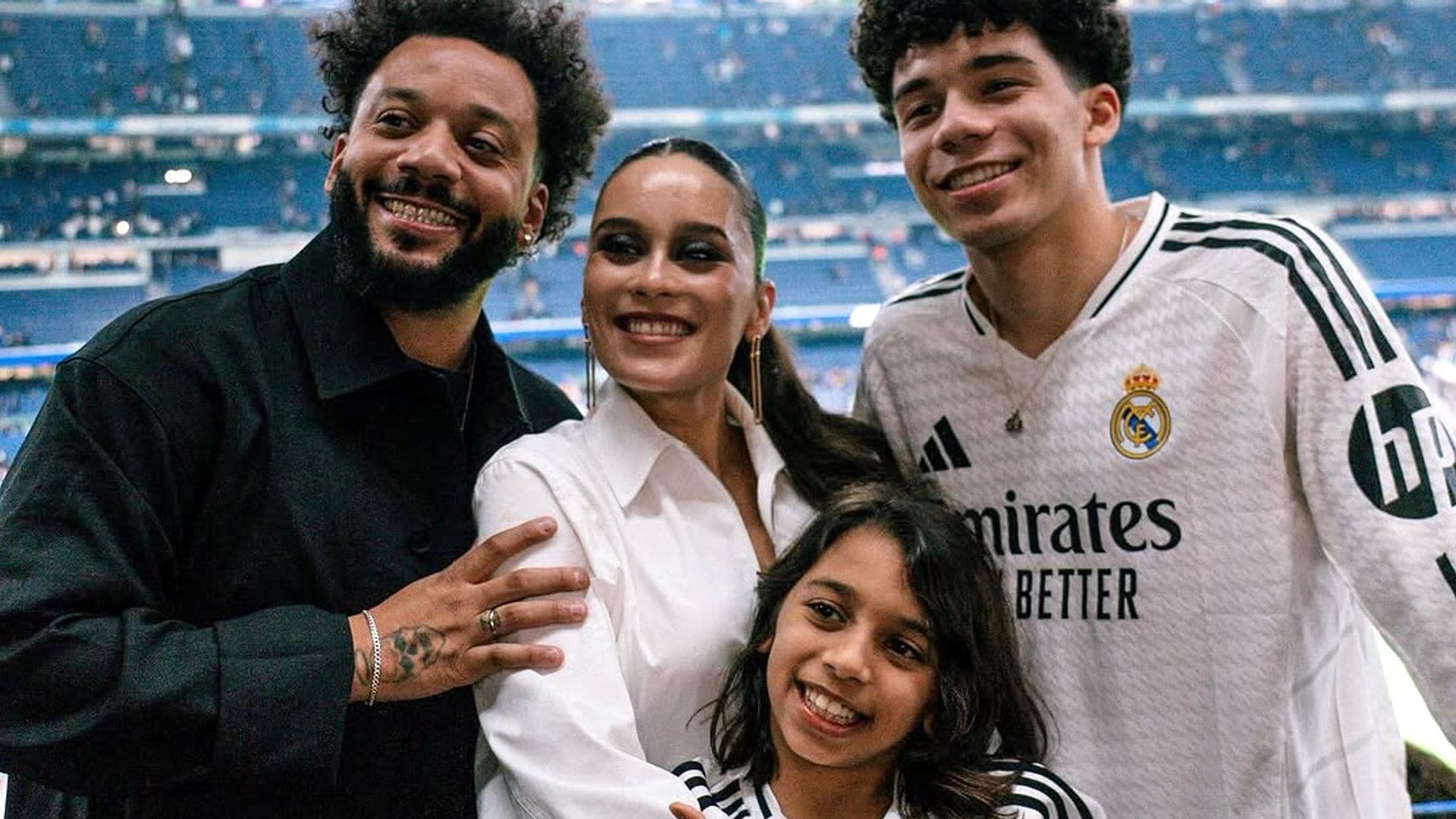 Liam, el hijo pequeño de Marcelo y Clarice Alves, ya es jugador del Real Madrid