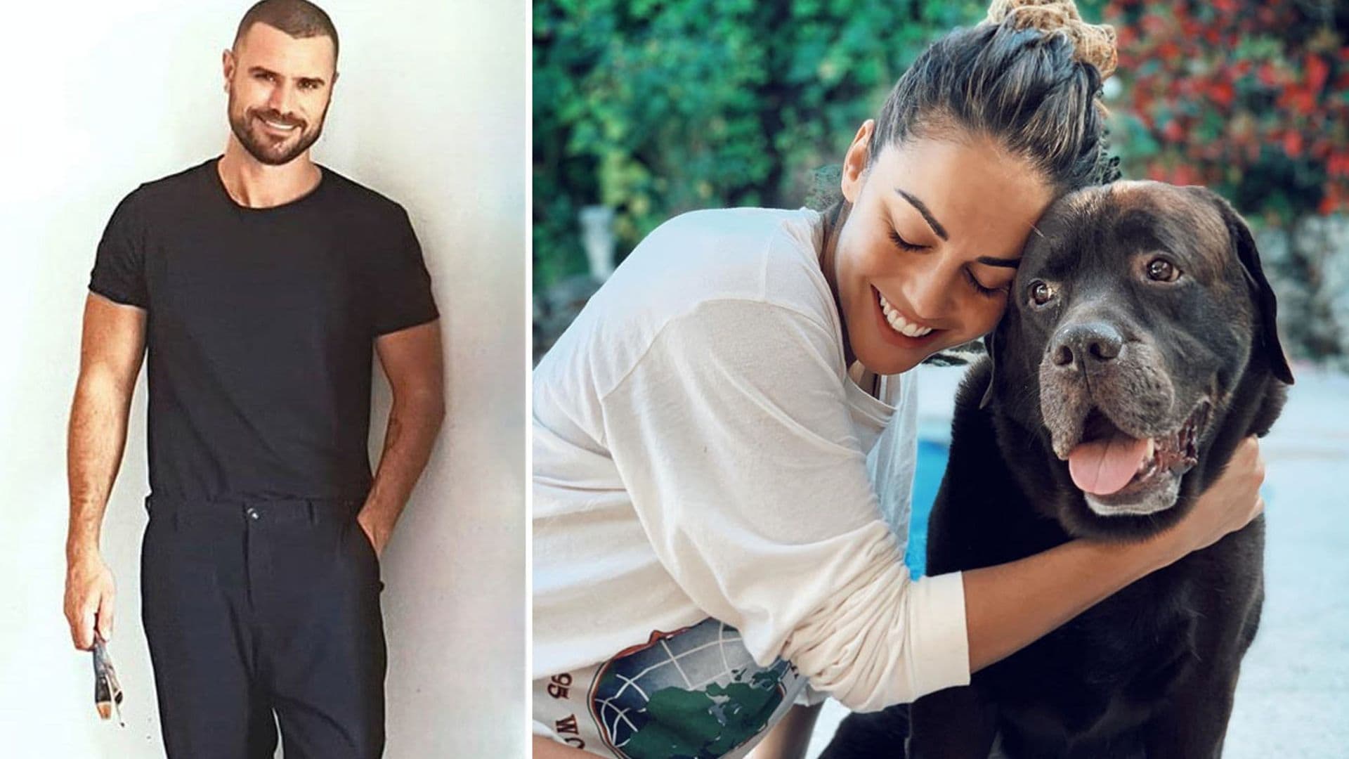 Lara Álvarez y su perro 'Choco' enamoran a Adrián Torres con su vídeo más simpático