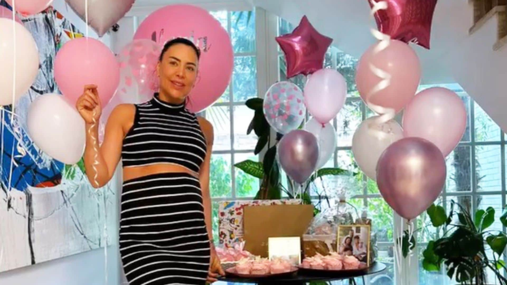 Vania Millán sorprendida con una divertida 'baby shower' a pocas semanas de dar la bienvenida a su bebé